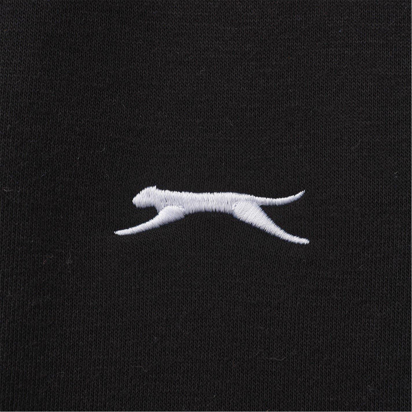 Preto - Slazenger - LS Flc Polo Men - 4