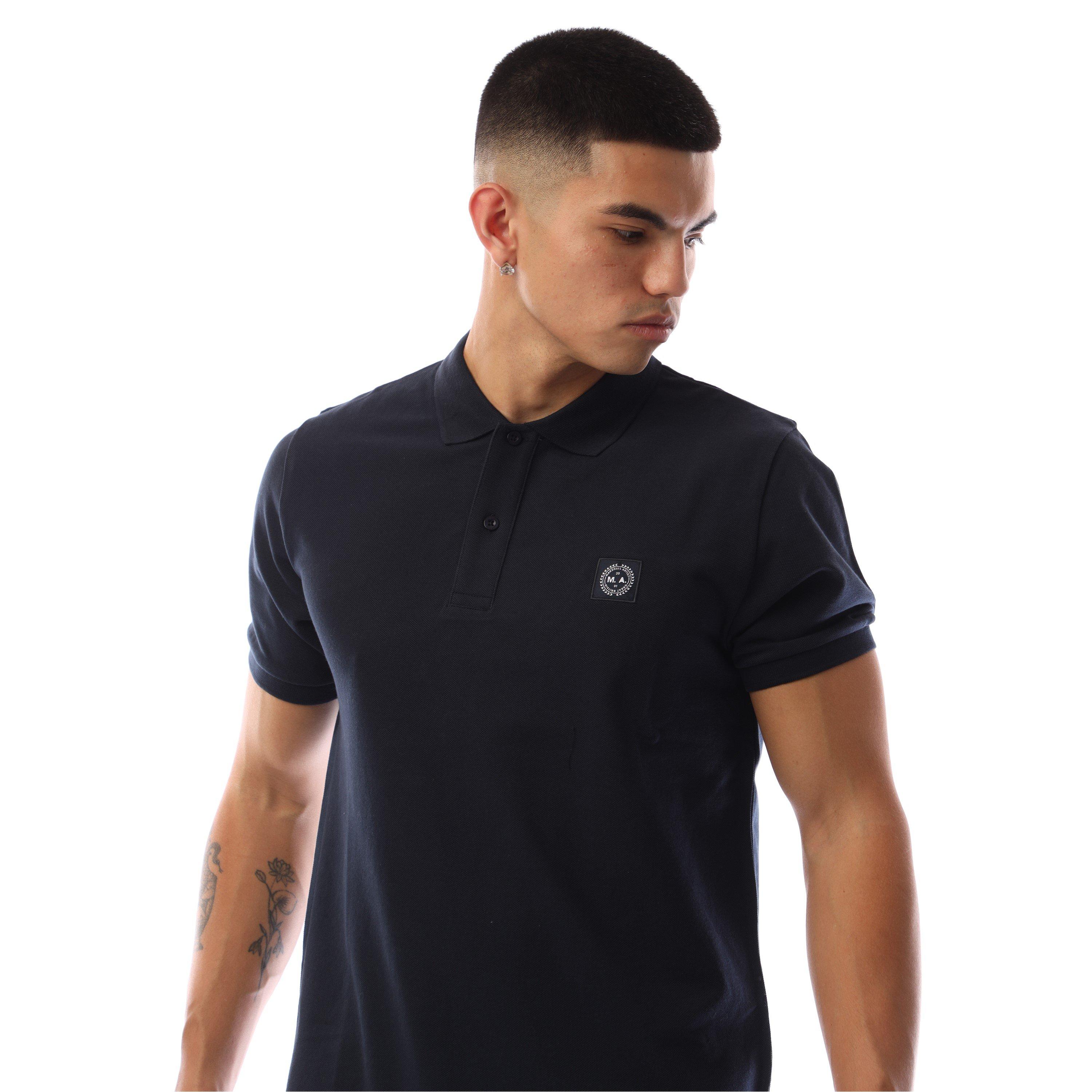 Marine - Marshall Artist - Siren Short-Sleeve Polo Shirt - 2