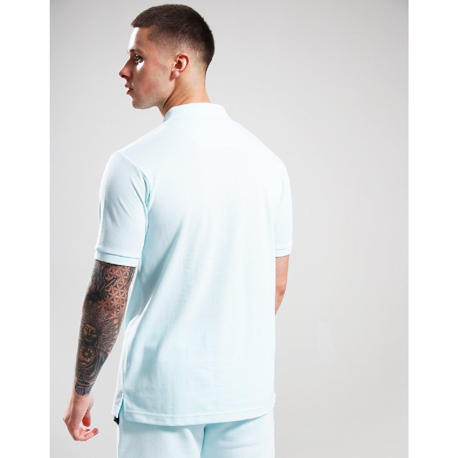 Bleu ciel - Marshall Artist - Men's Siren Short-Sleeve Polo Shirt - 2