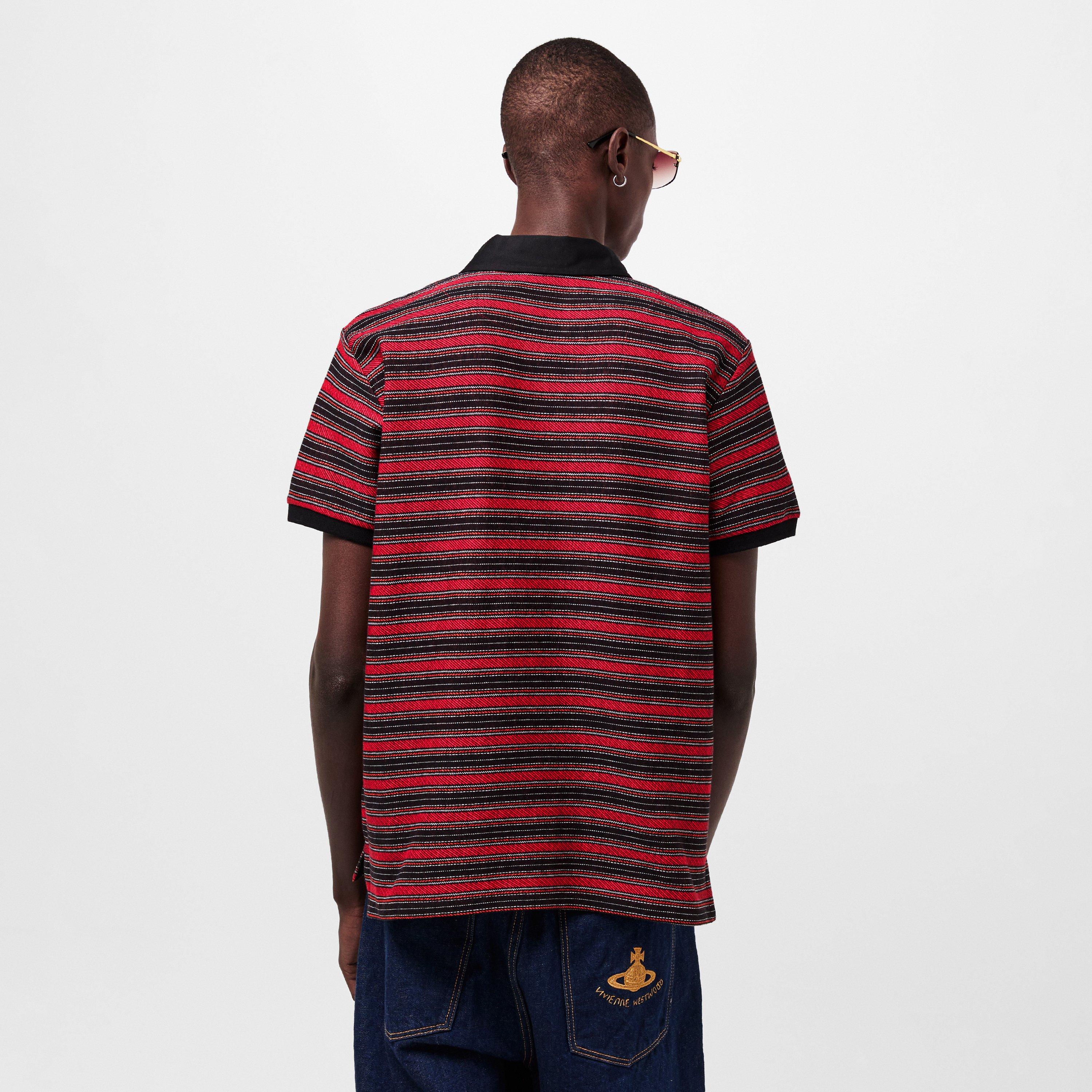 Red Black - Vivienne Westwood - Men's Viv Classic Short-Sleeve Polo Shirt - 4