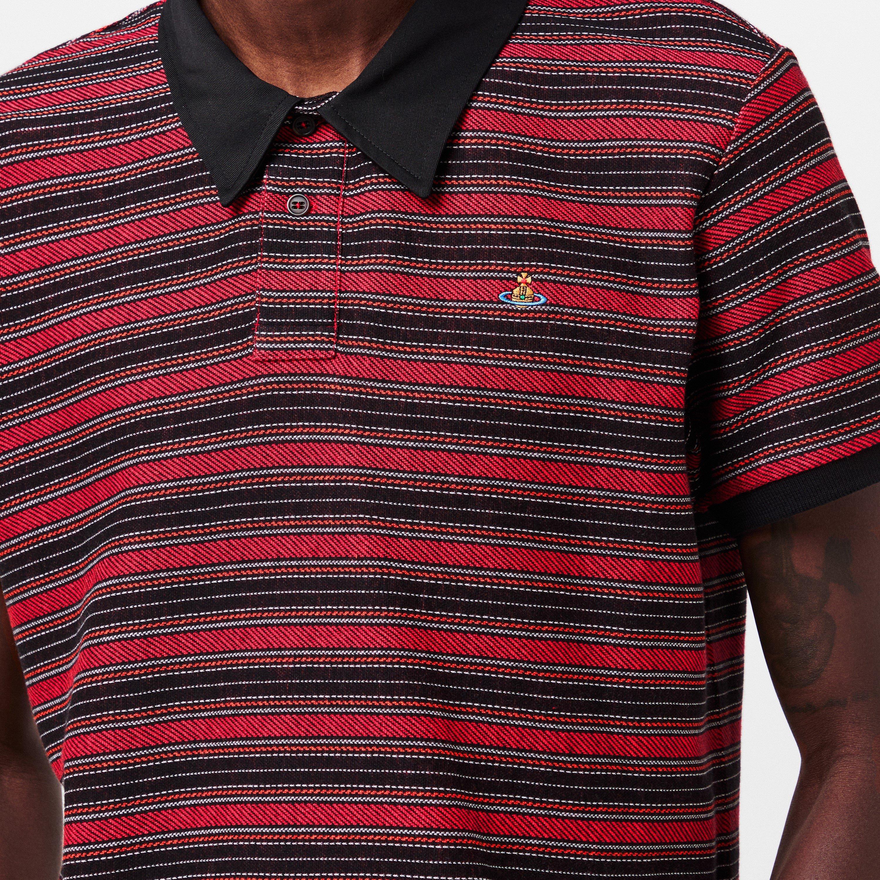 Red Black - Vivienne Westwood - Men's Viv Classic Short-Sleeve Polo Shirt - 5