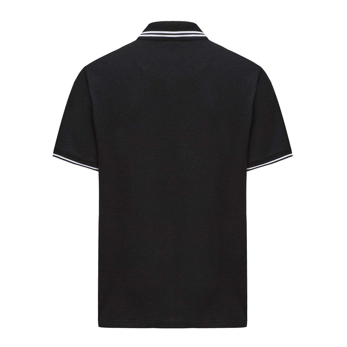 Schwarz - Pretty Green - Barton Polo Mens - 2
