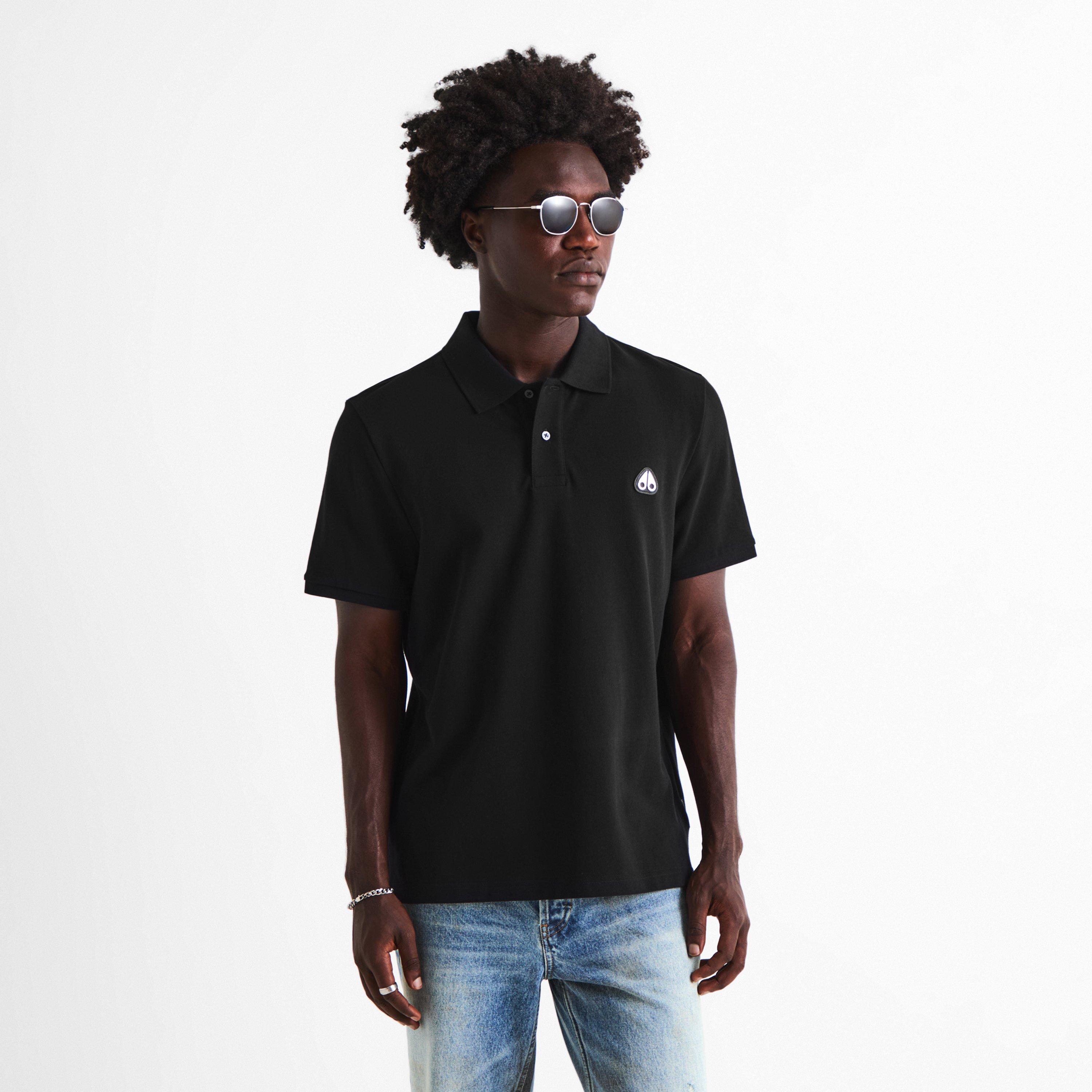 Black - Moose Knuckles - Everett Polo Shirt - 3