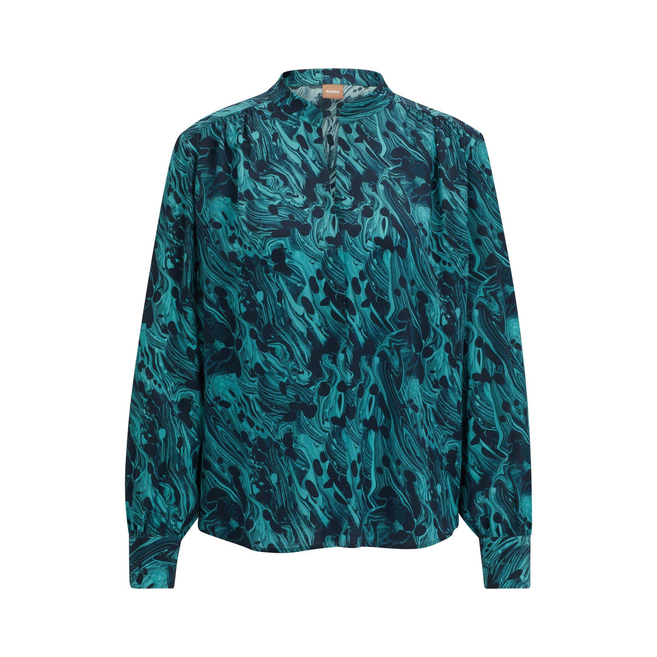 Open Misc - Boss - Women's Banora Long-Sleeve Blouse - 6