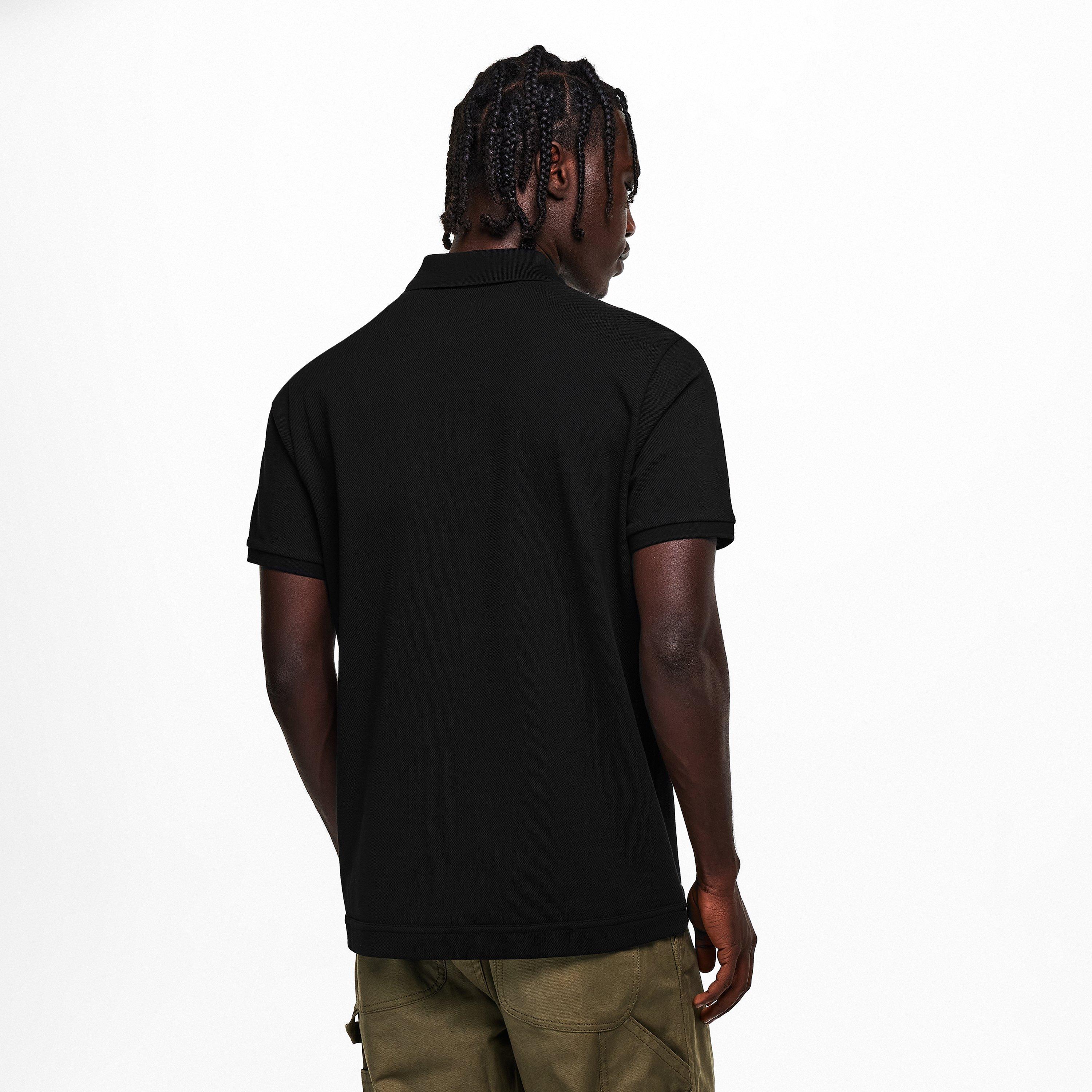 Black 999 - Moncler - Men's Short Sleeve Polo Shirt - 4
