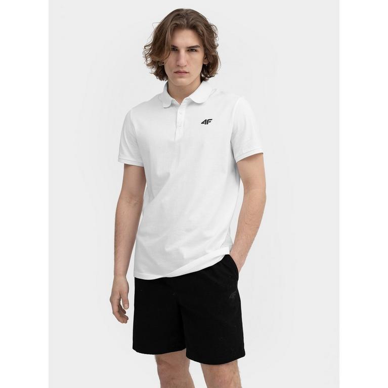Blanc - 4F - TOM FORD long-sleeve wool polo shirt - 3