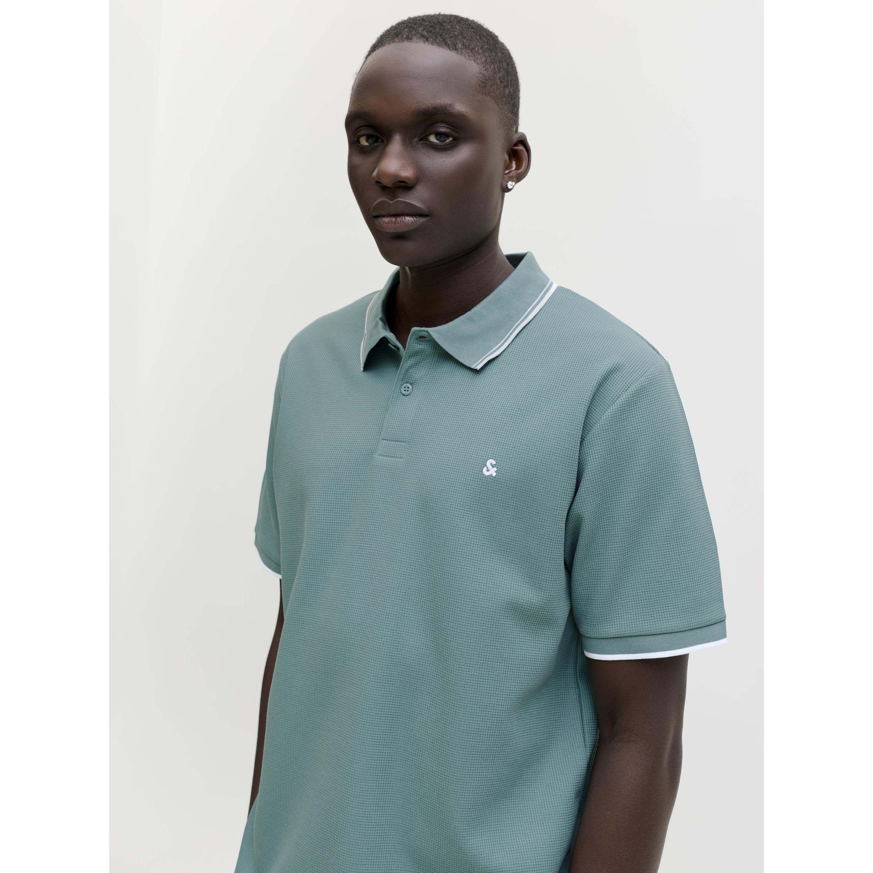 Mineral Blue - Jack and Jones - Jack Jjeaustin Polo Sn99 - 8
