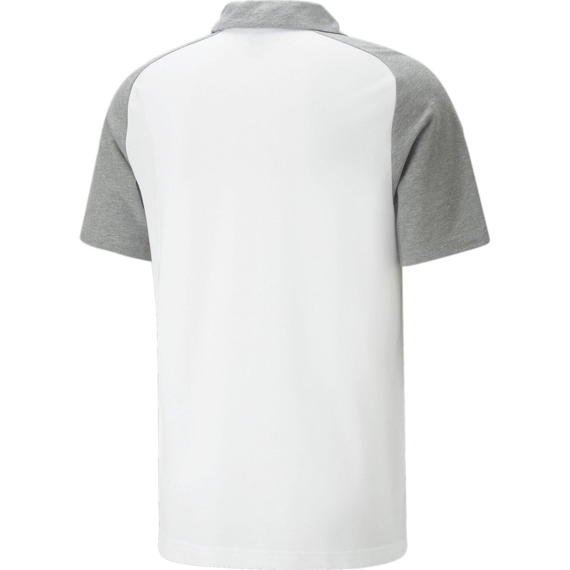 Blanc - Puma - Puma Teamcup Casuals Polo Shirt Mens - 2