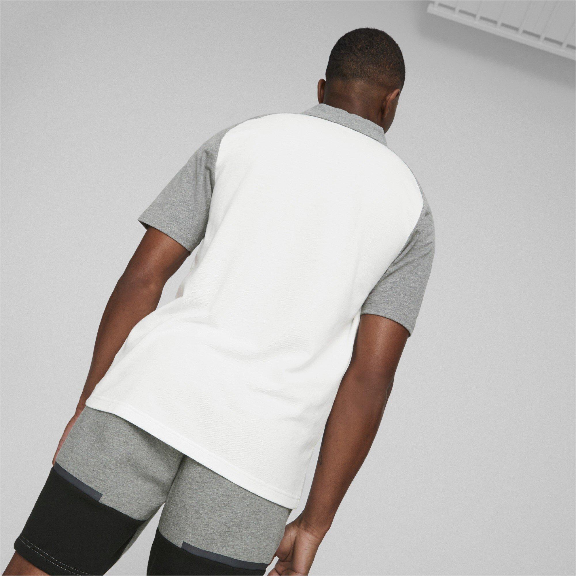 Blanc - Puma - Puma Teamcup Casuals Polo Shirt Mens - 4