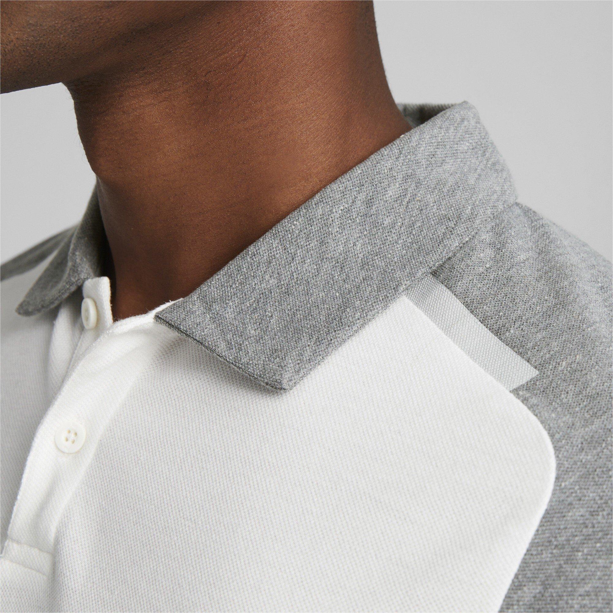 Blanc - Puma - Puma Teamcup Casuals Polo Shirt Mens - 5