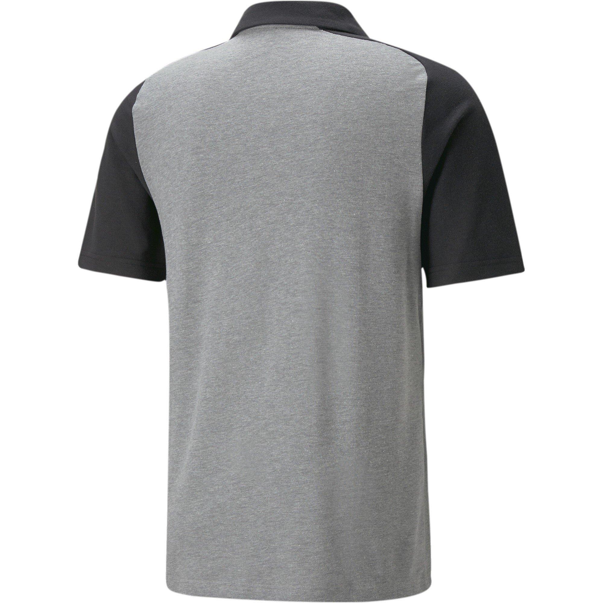 Medium Gray - Puma - Puma Teamcup Casuals Polo Shirt Mens - 2