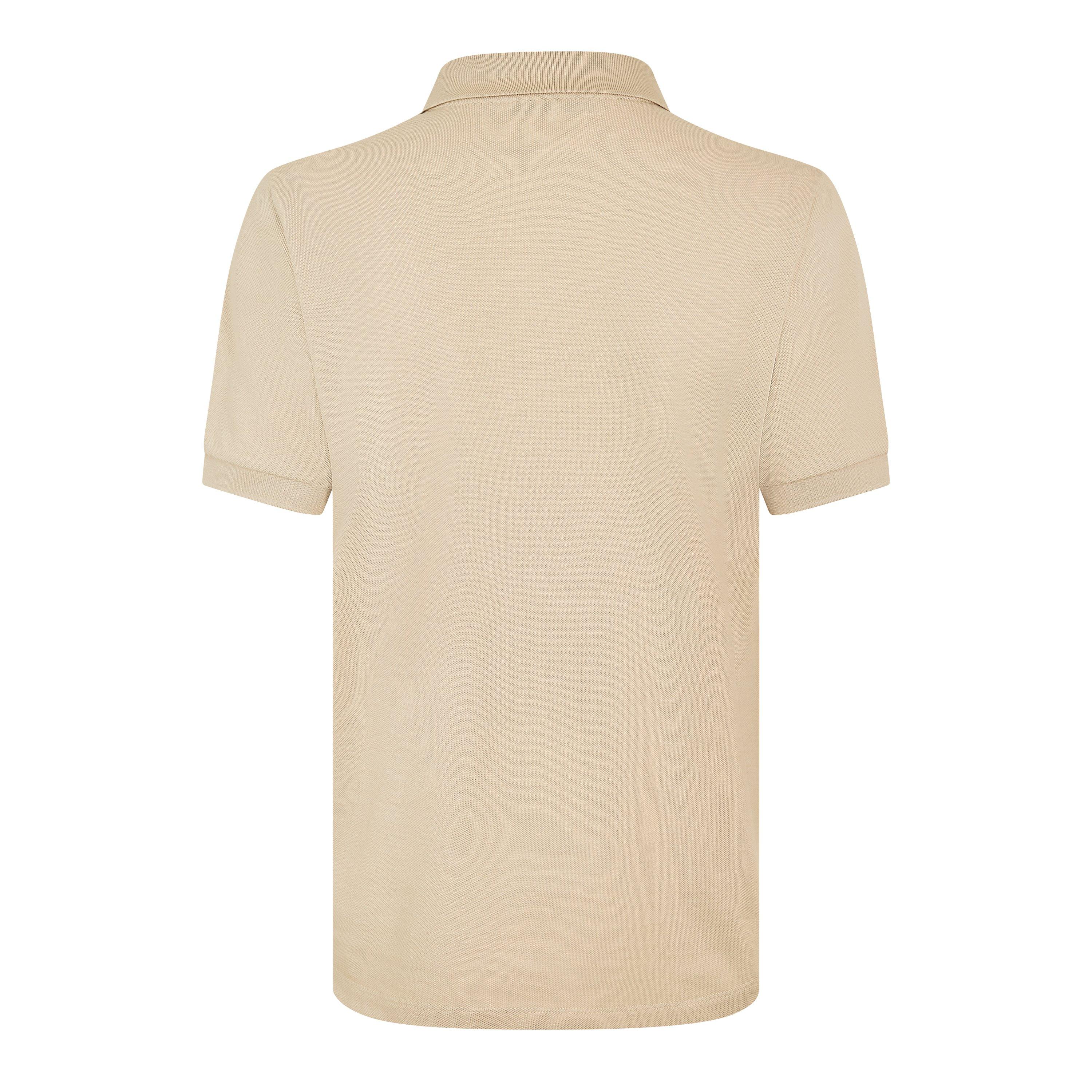 Beige 216 - Moncler - Men's Short Sleeve Polo Shirt - 2