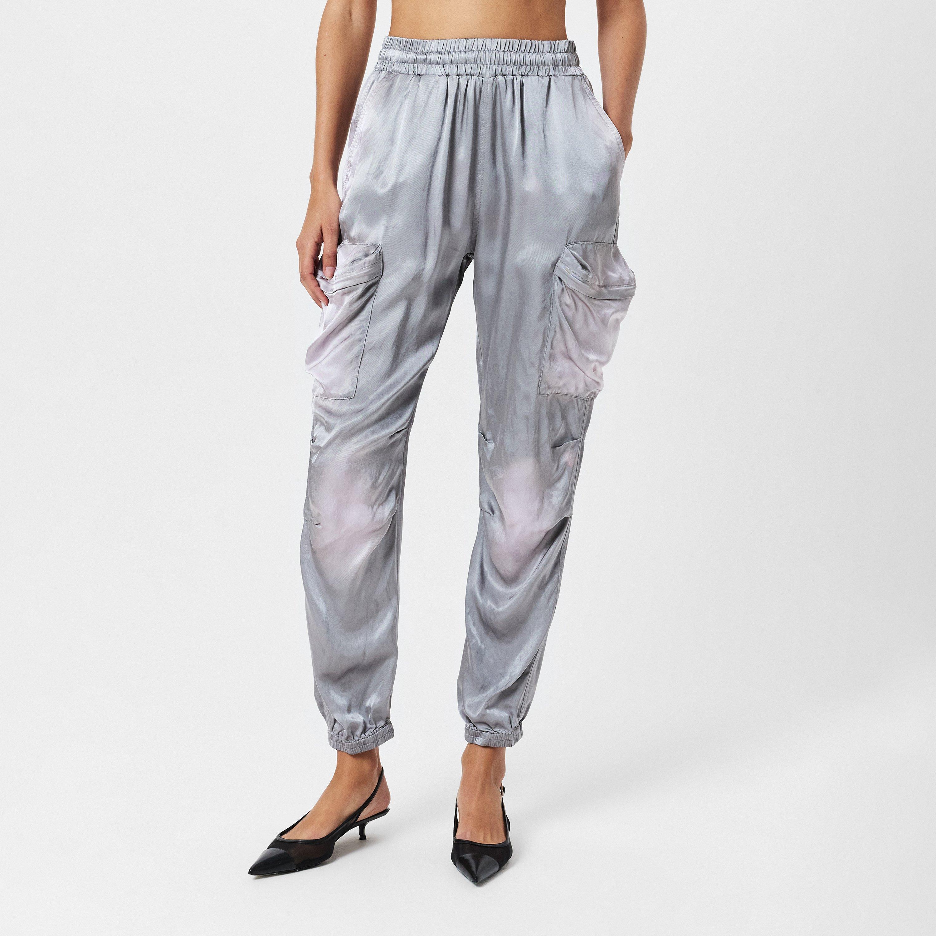 Frost Gray - Diesel - Women's Straight Leg Trousers - 3