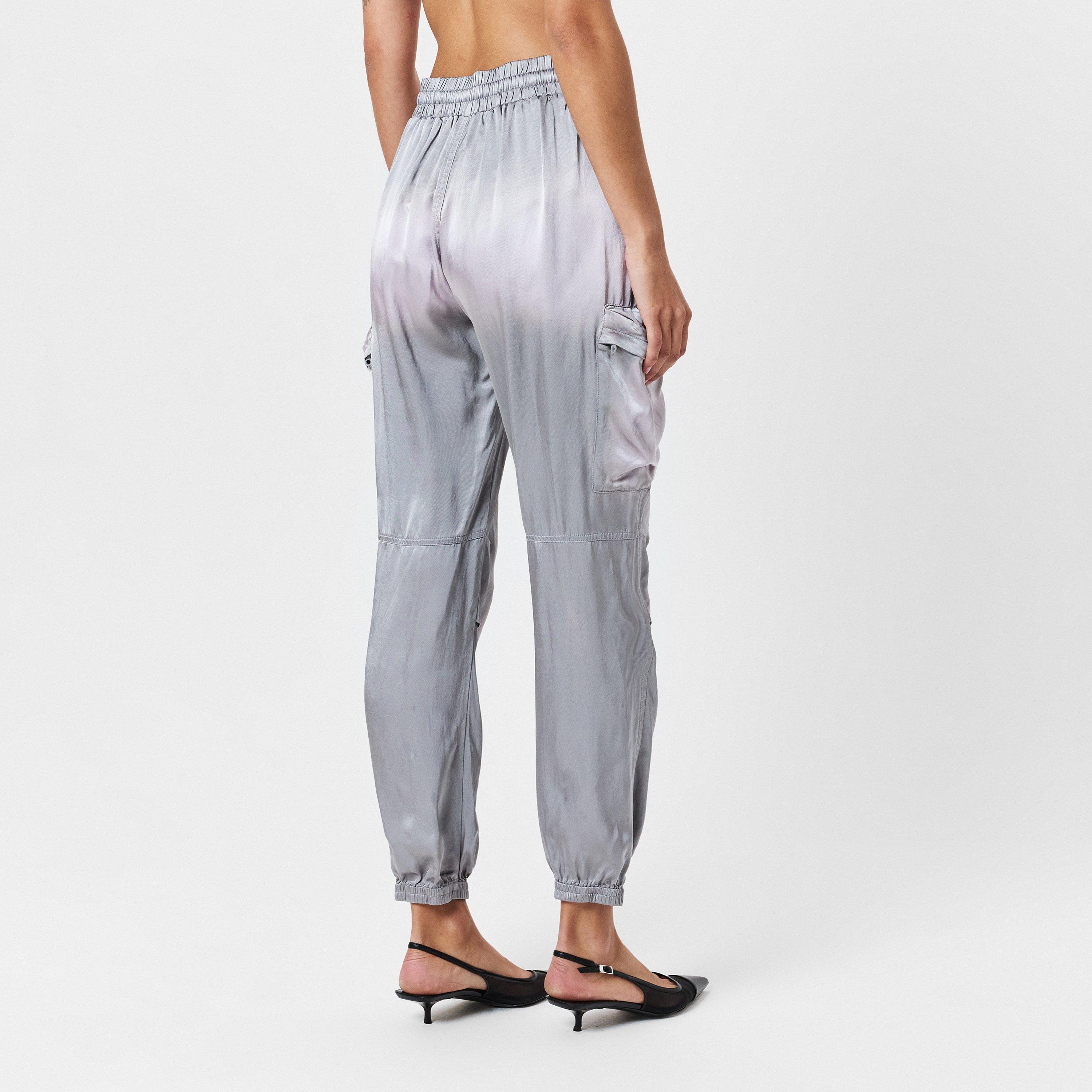 Frost Gray - Diesel - Women's Straight Leg Trousers - 4