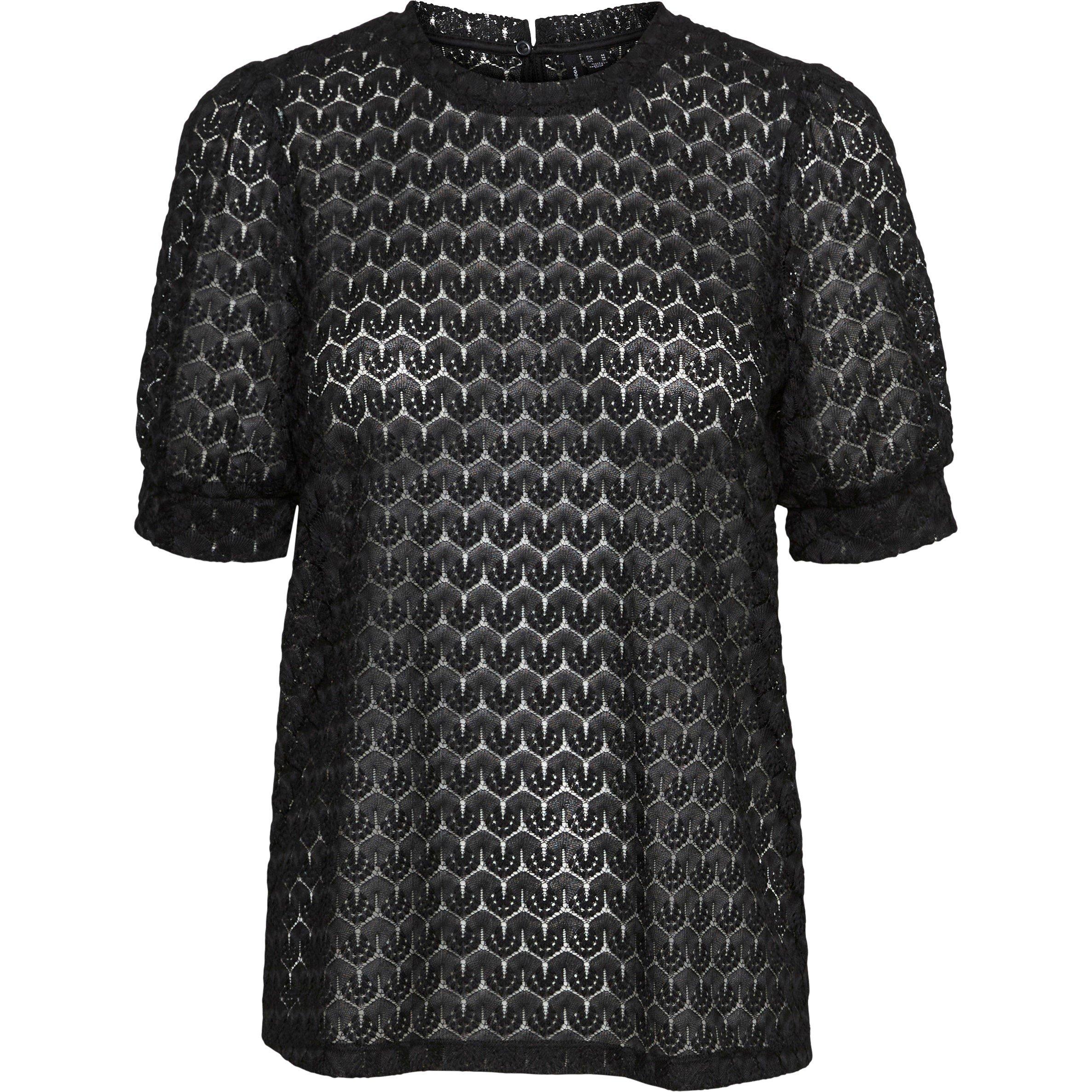 Noir - Vero Moda - Becca Long-Sleeve Blouse - 2