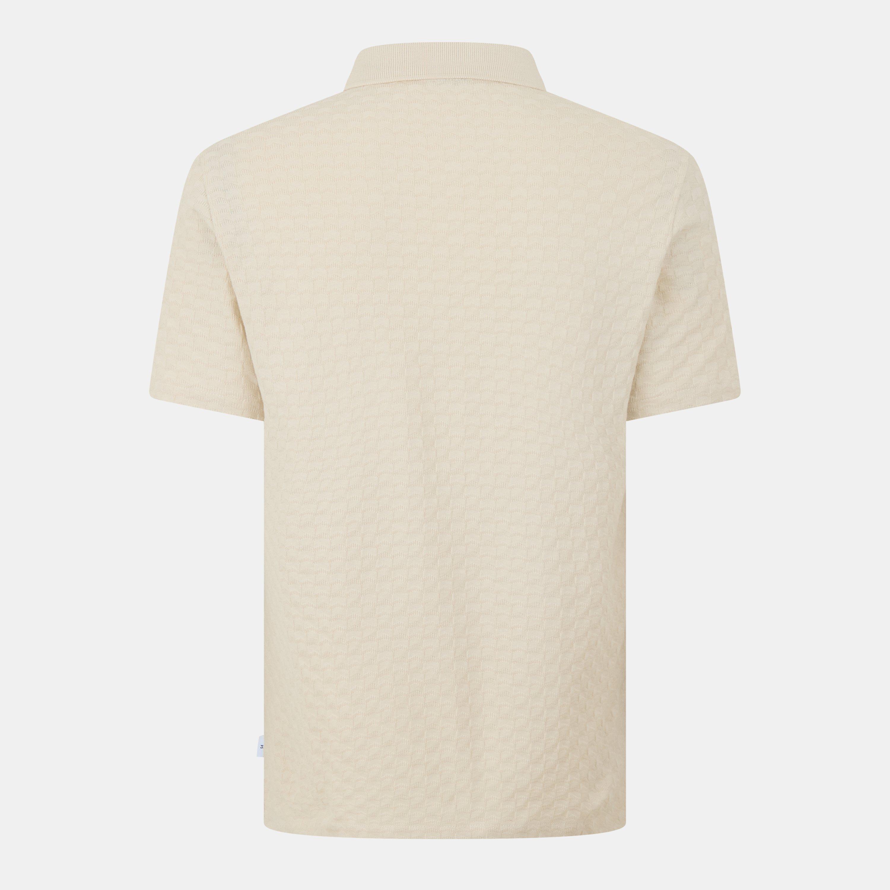 White 02 - PS Paul Smith - PS Zip Waffle Polo Sn61 - 2