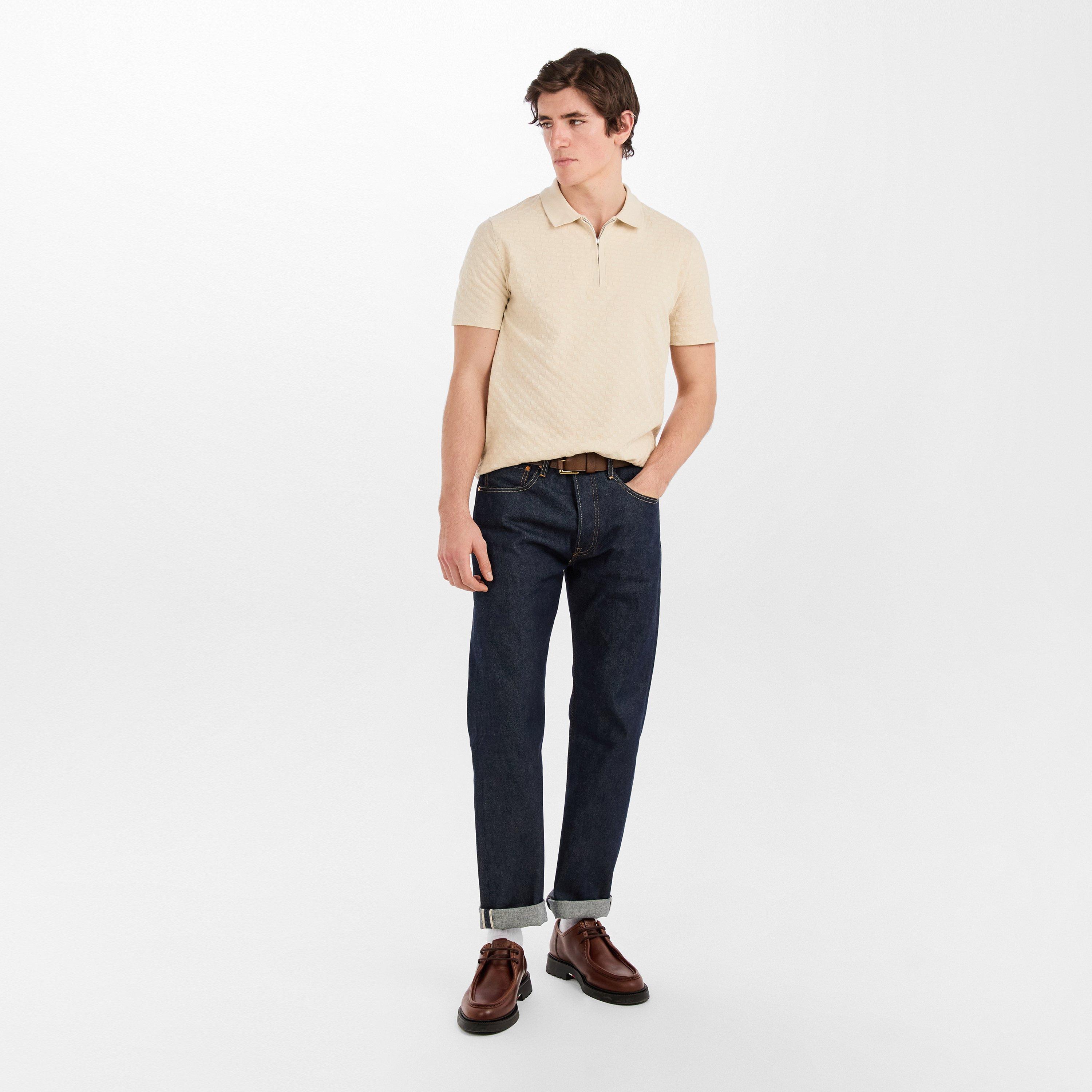 White 02 - PS Paul Smith - PS Zip Waffle Polo Sn61 - 6