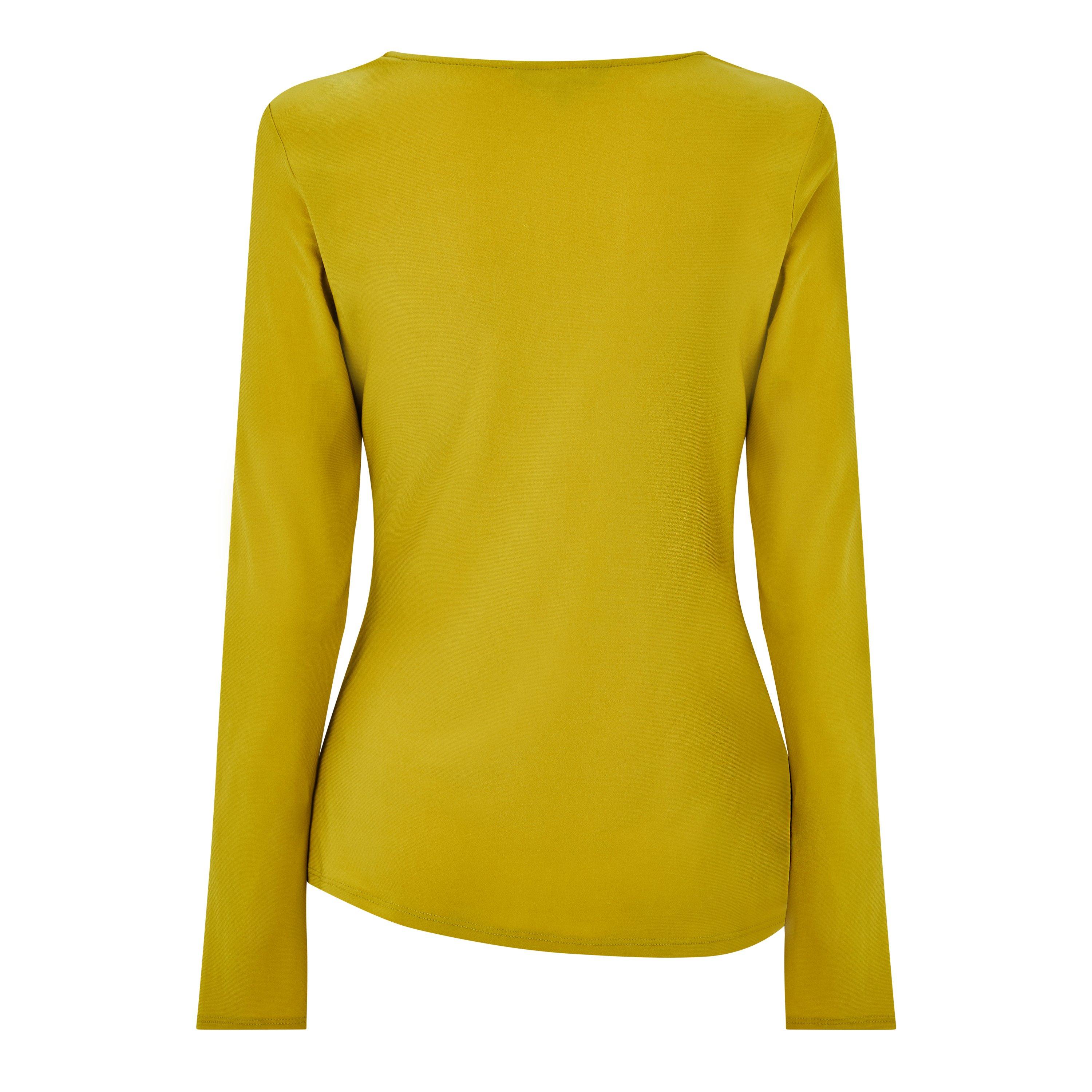 Chartreuse - Biba - Button Detail Blouse - 2