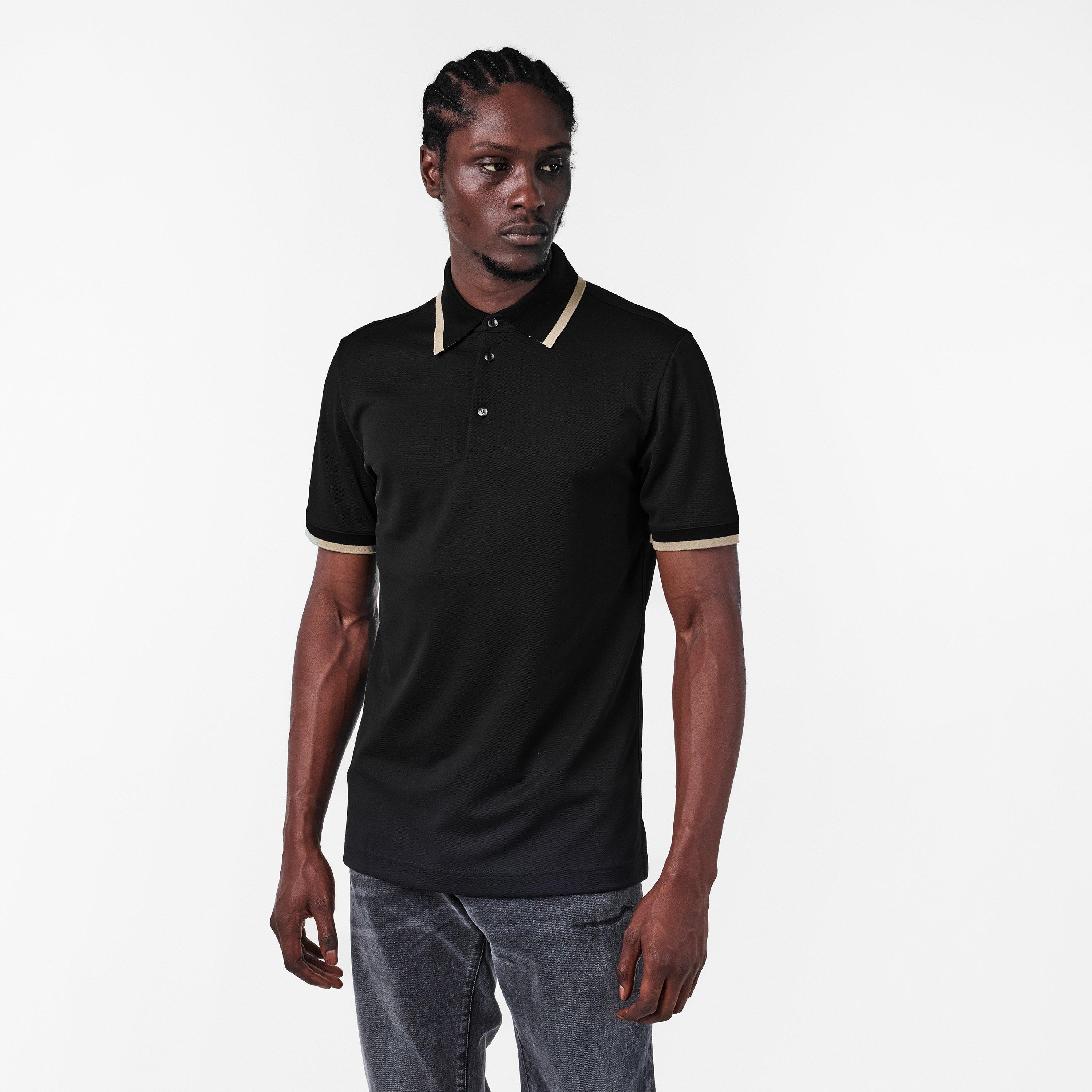 N0000 Nero - Dolce and Gabbana - Men's DG Travel Short-Sleeve Polo Shirt - 3