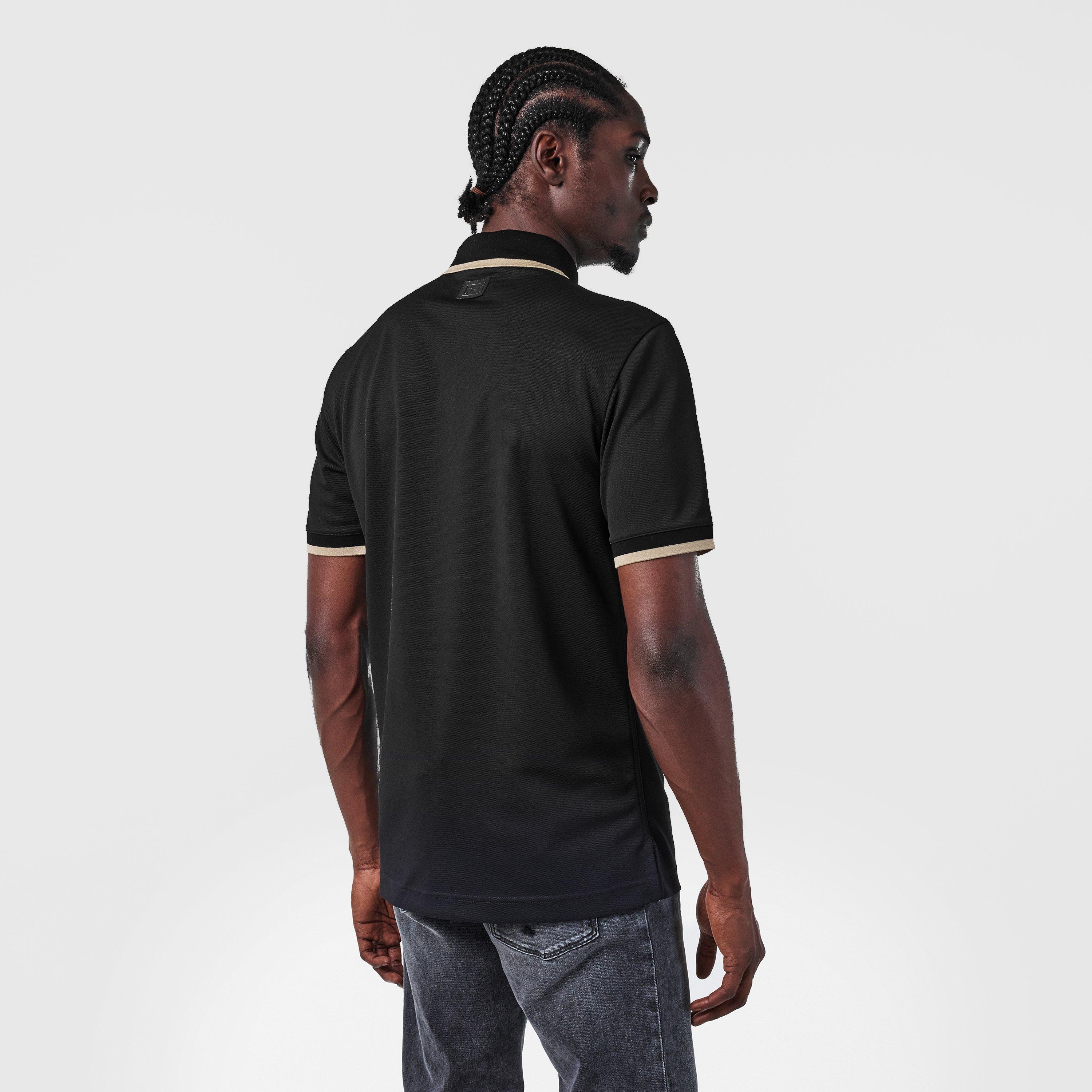 N0000 Nero - Dolce and Gabbana - Men's DG Travel Short-Sleeve Polo Shirt - 4