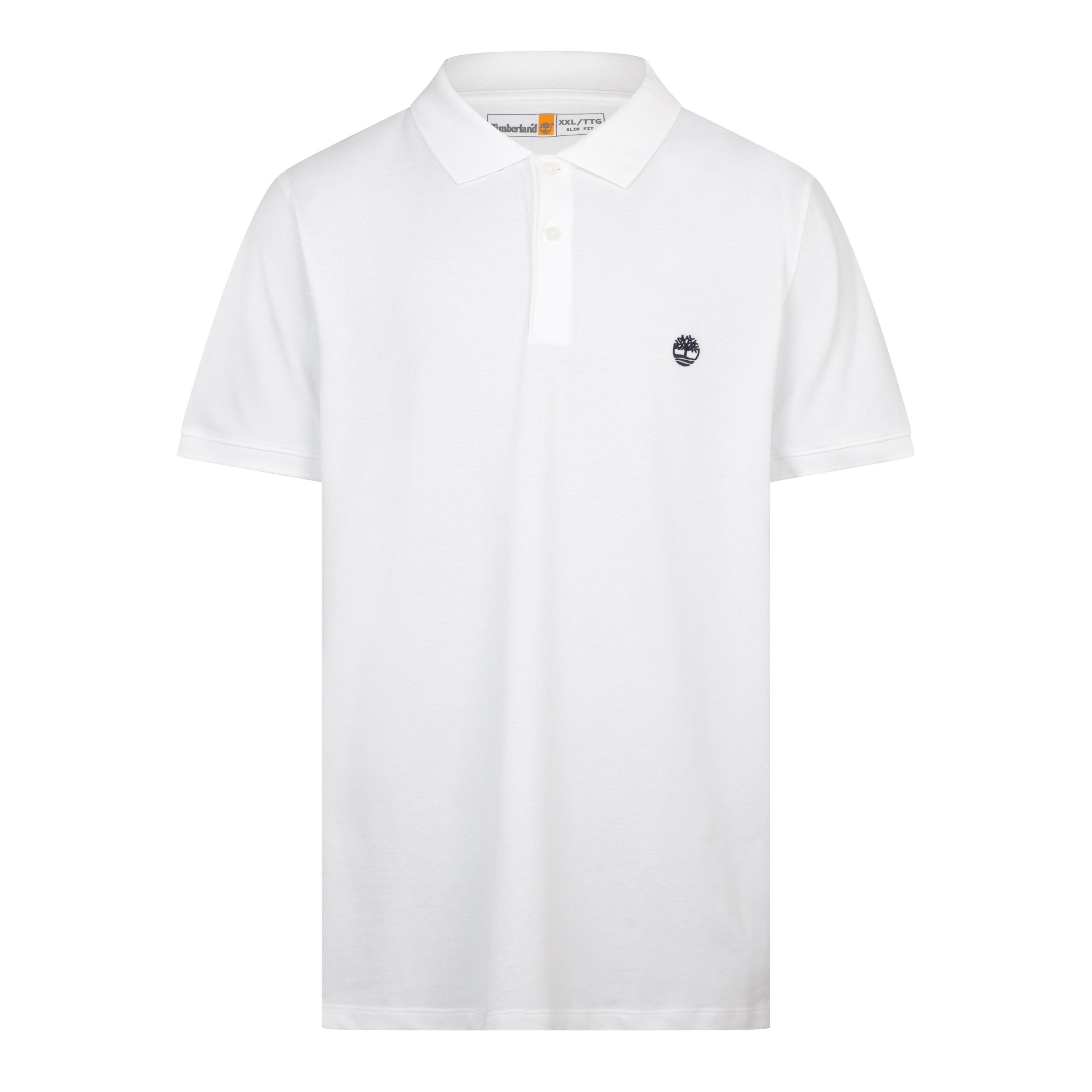 Bijela - Timberland - Timberland Millers River Short Sleeve Stretch - 1