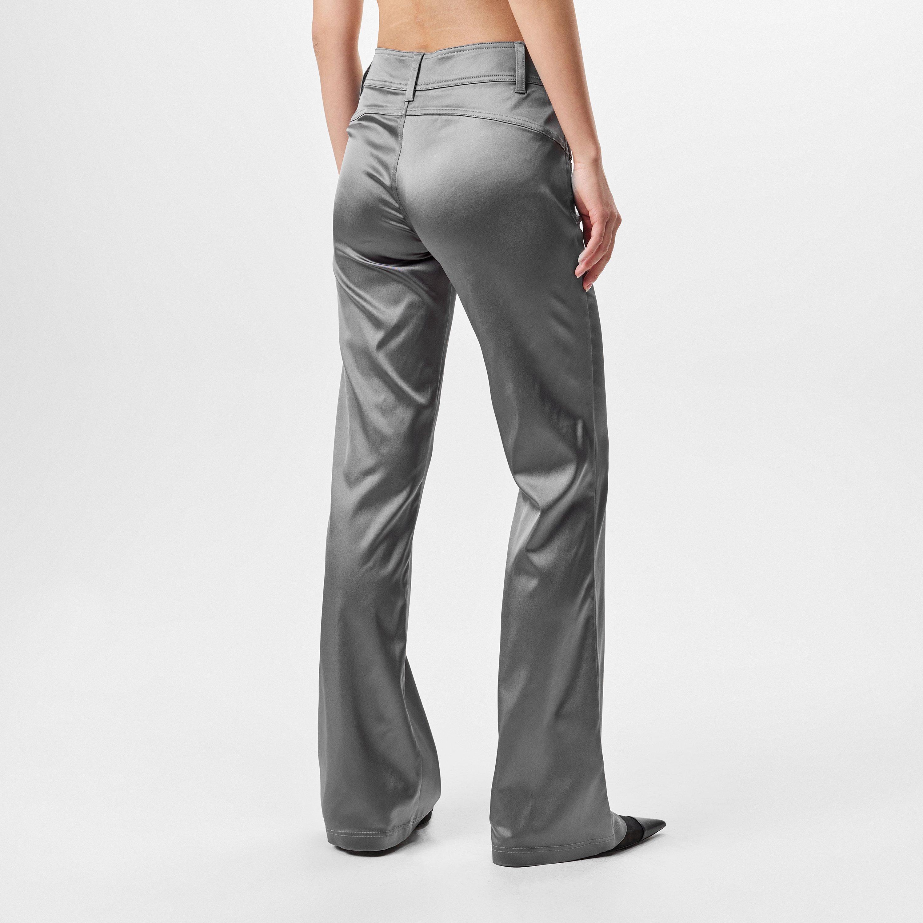 Frost Gray - Diesel - Women's Straight Leg Trouser - 4