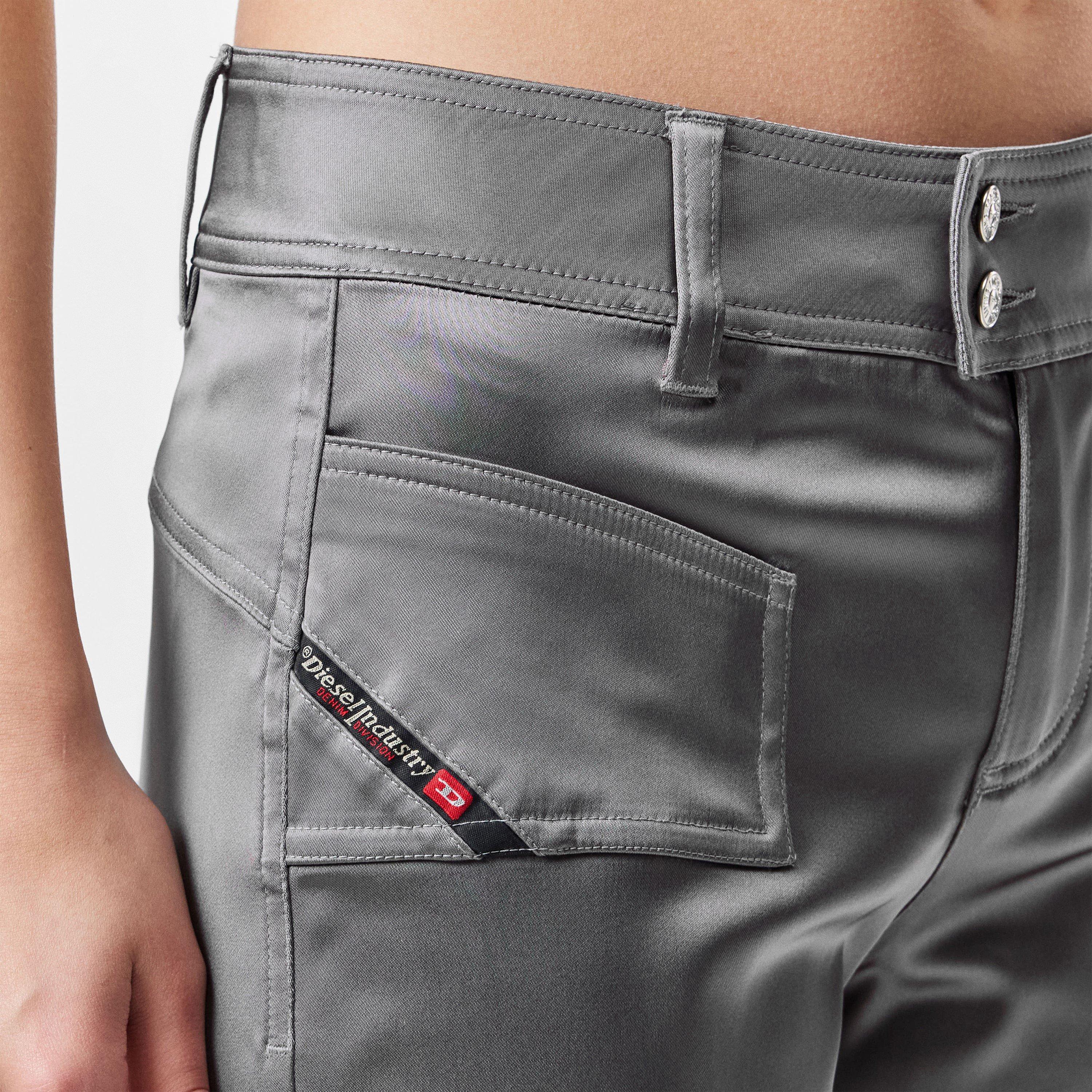 Frost Gray - Diesel - Women's Straight Leg Trouser - 5