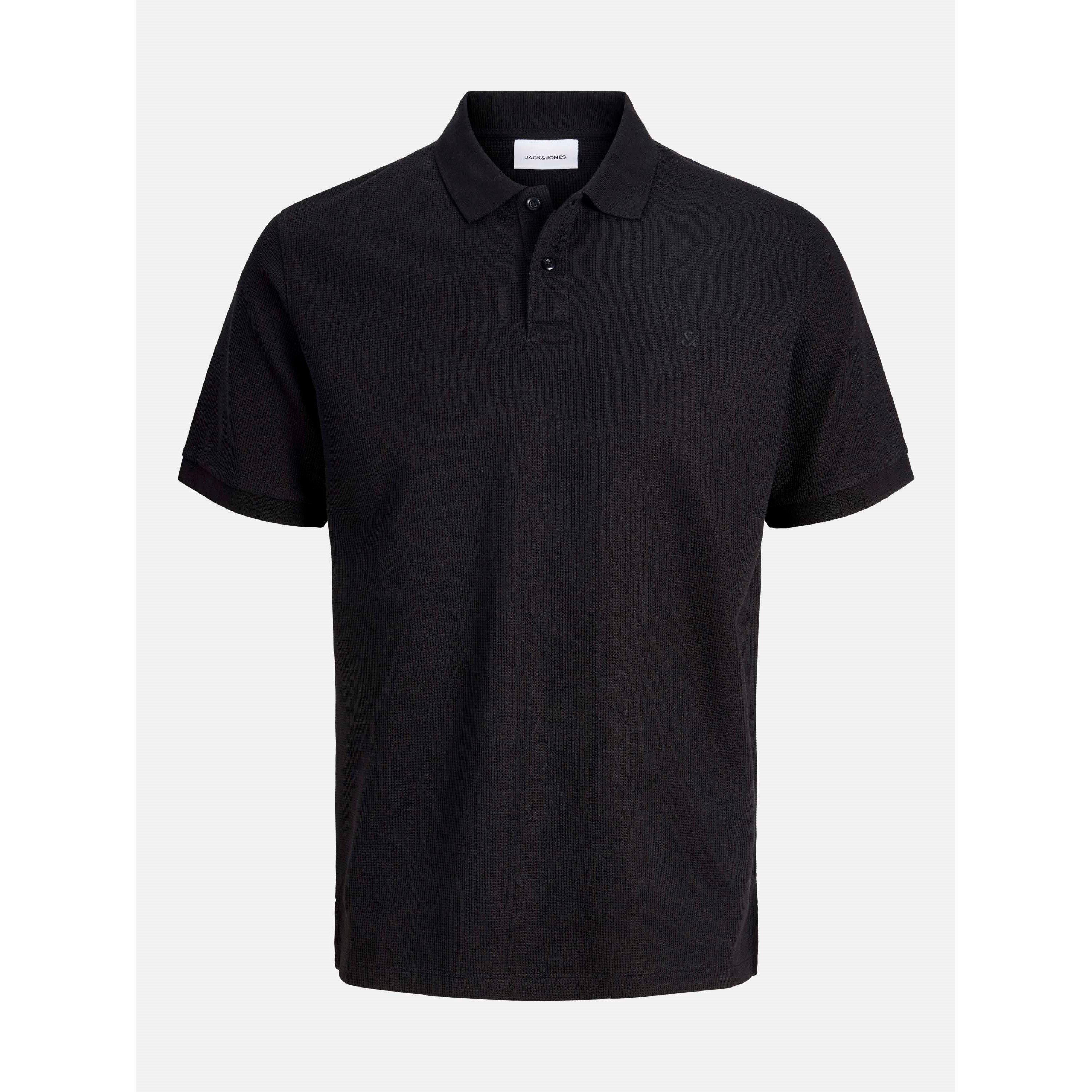 Jack And Jones Men's Jack Austin Polo Ss Sn63 - Black - XL