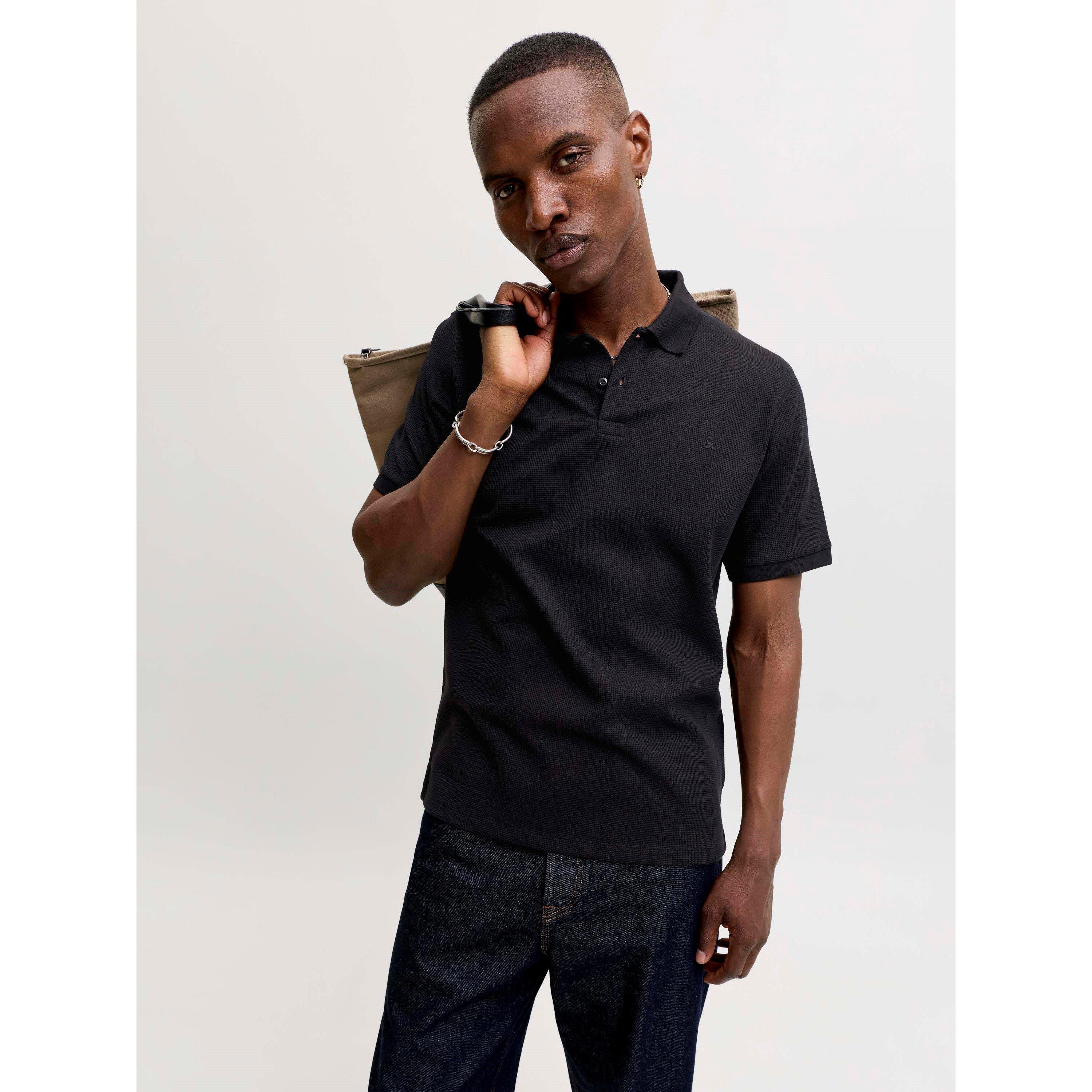 Nero - Jack and Jones - Jack Austin Polo Ss Sn63 - 8