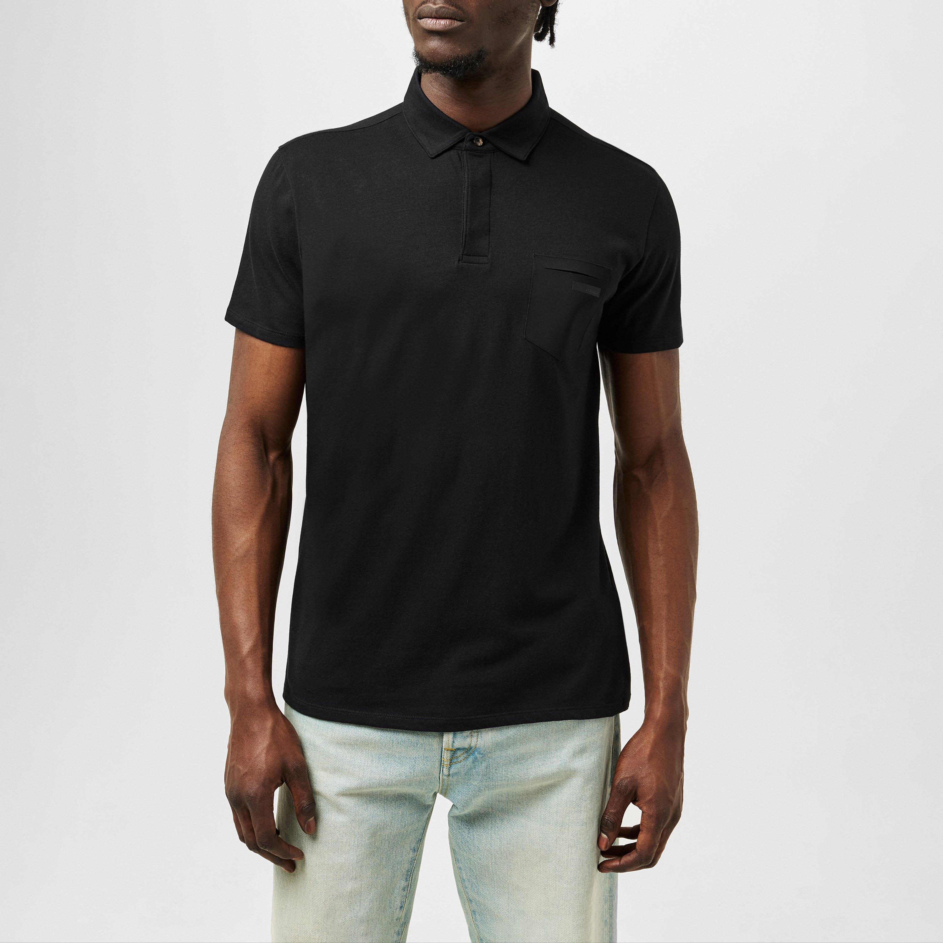 Black - Roberto Ricci Designs - Men's Revo Short-Sleeve Polo Shirt - 3