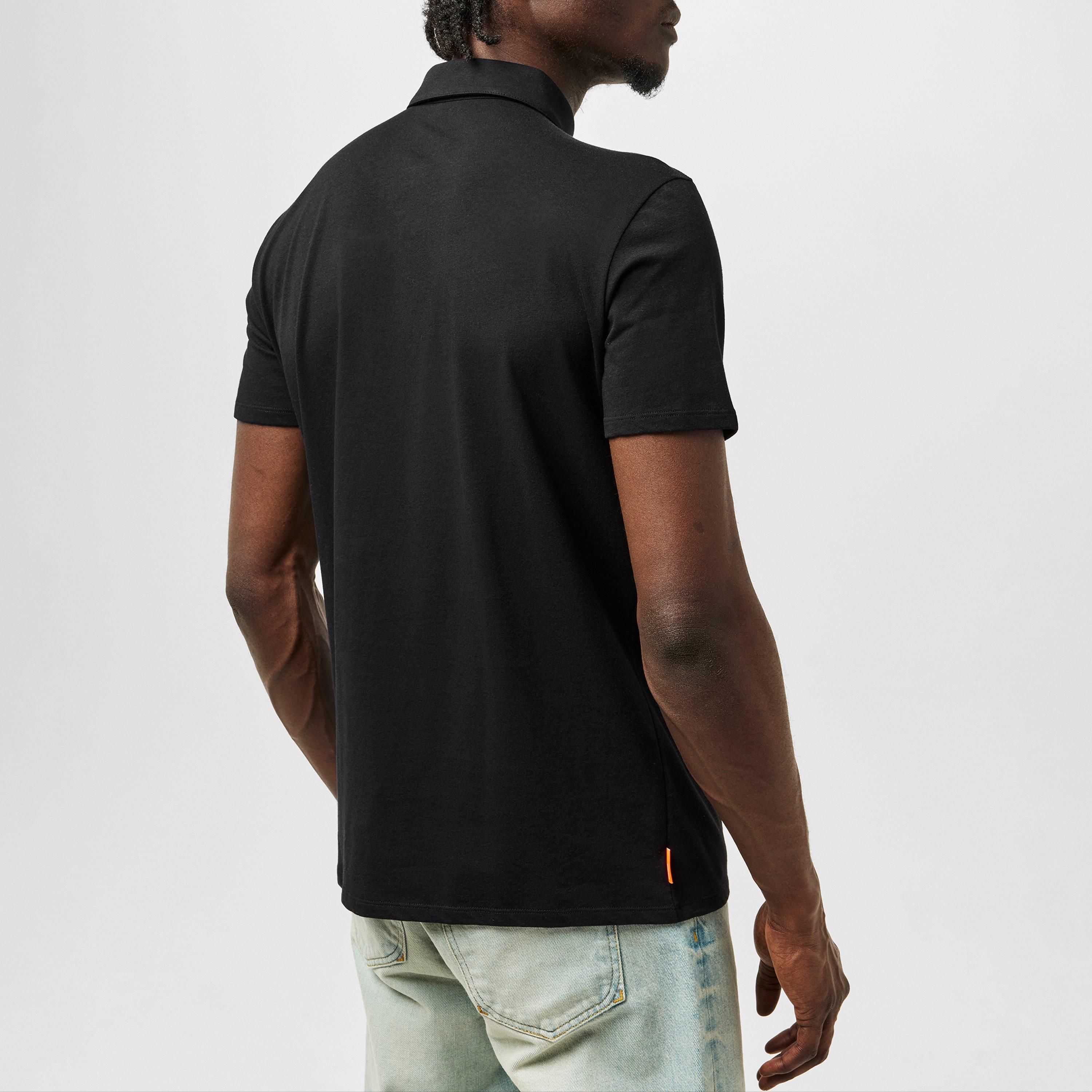 Black - Roberto Ricci Designs - Men's Revo Short-Sleeve Polo Shirt - 4