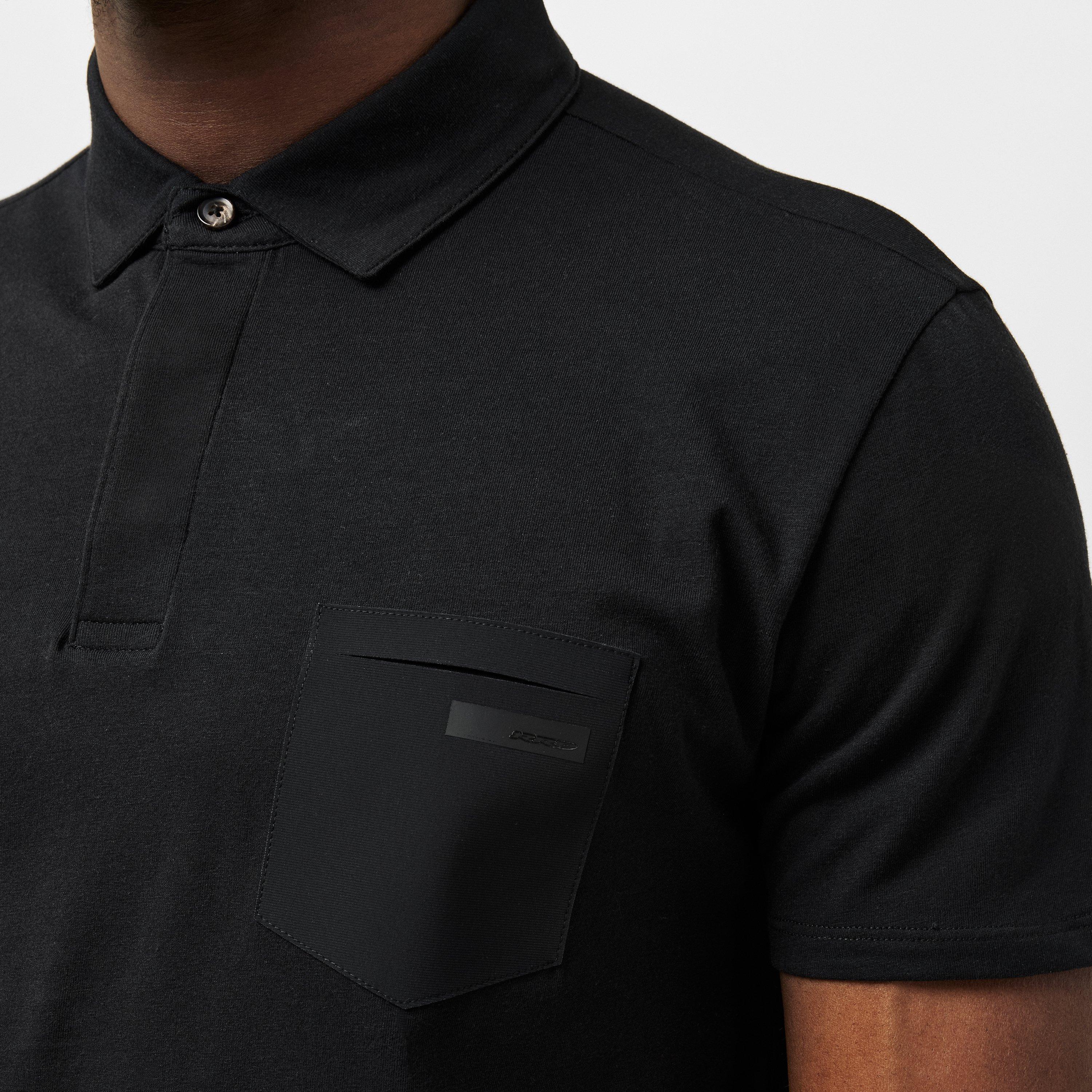 Black - Roberto Ricci Designs - Men's Revo Short-Sleeve Polo Shirt - 5