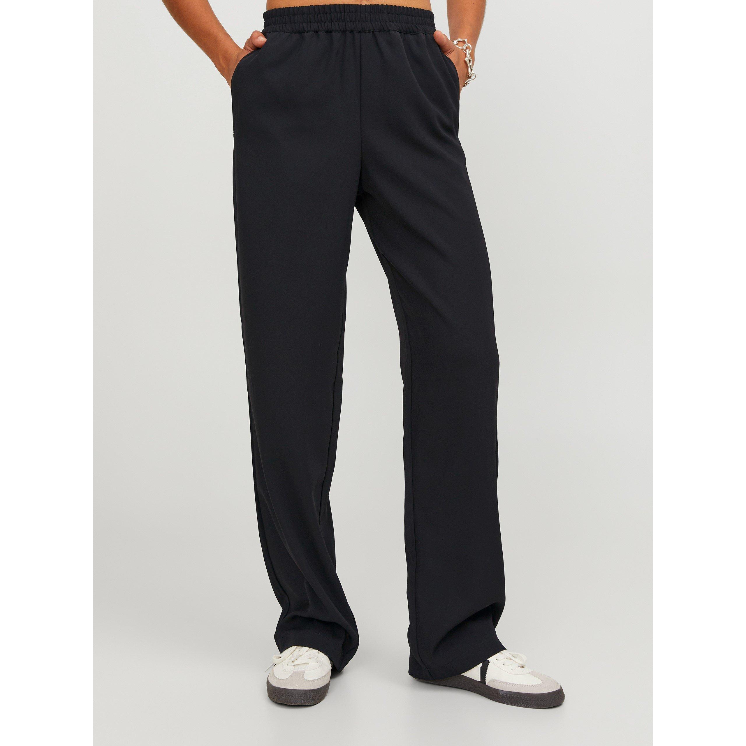 Zwart - JJXX - Poppy High-Waisted Straight Leg Trousers - 3