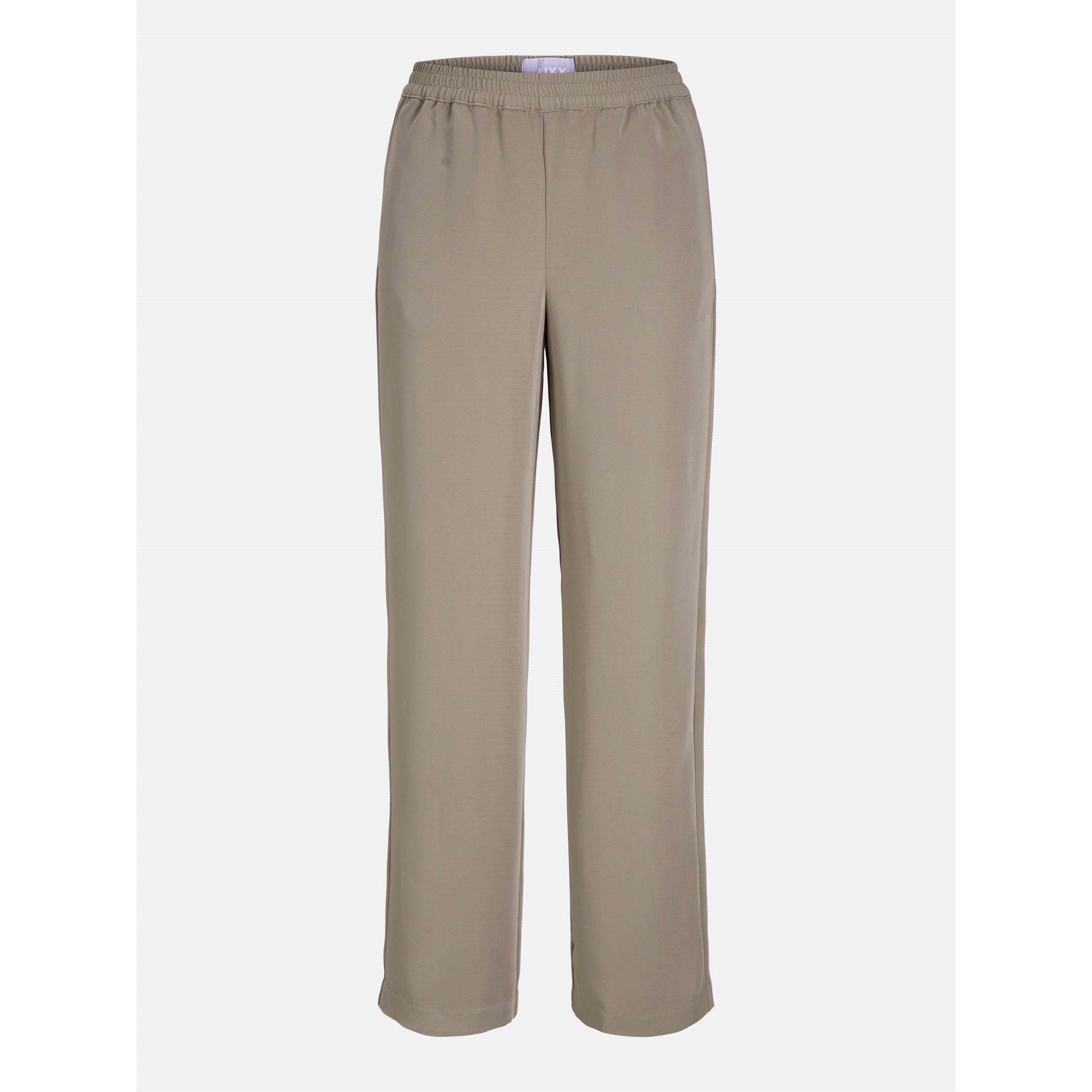 Jjxx Women's Poppy High-Waisted Straight Leg Trousers - Brindle - 10 (S)