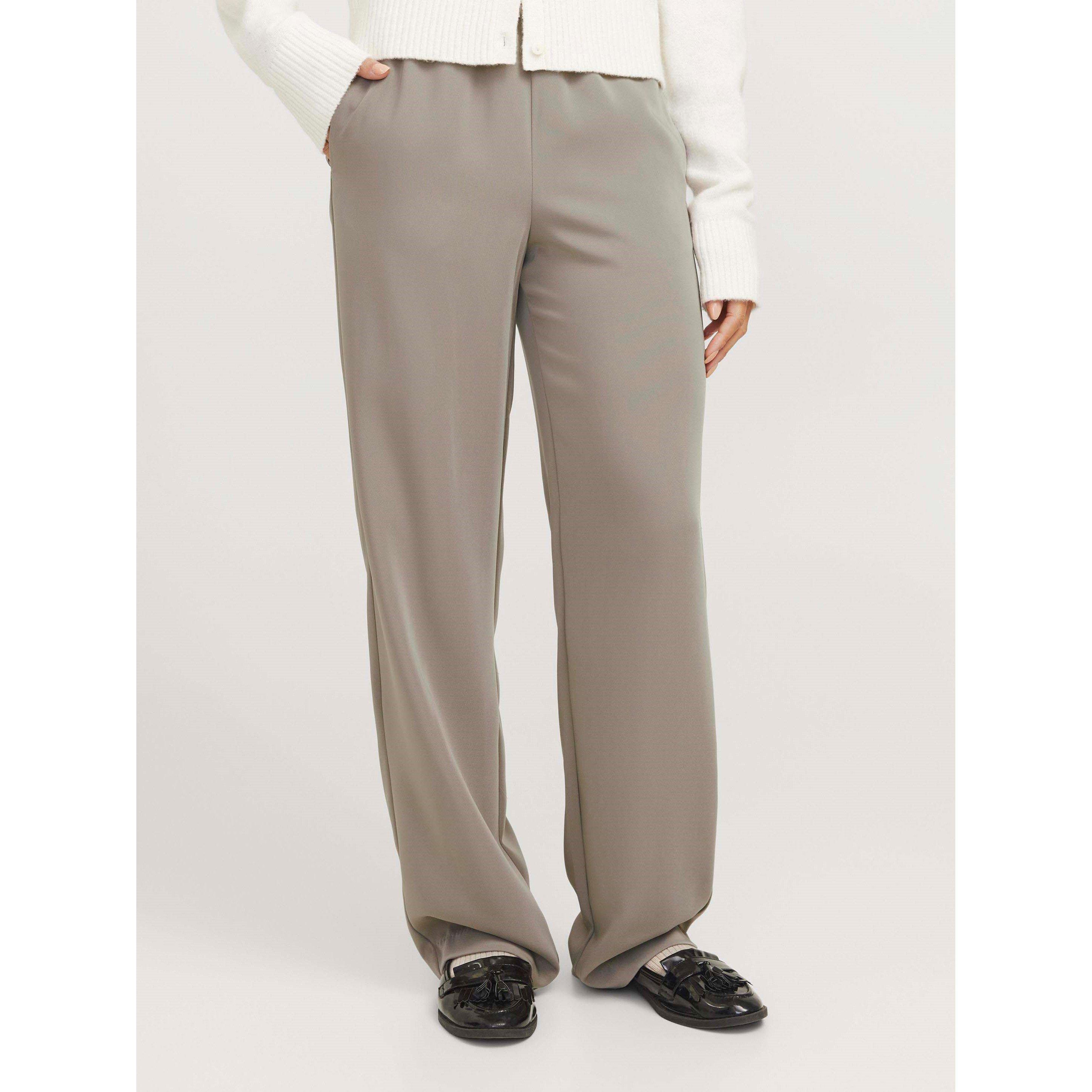 Brindle - JJXX - Women's Poppy High-Waisted Straight Leg Trousers - 3