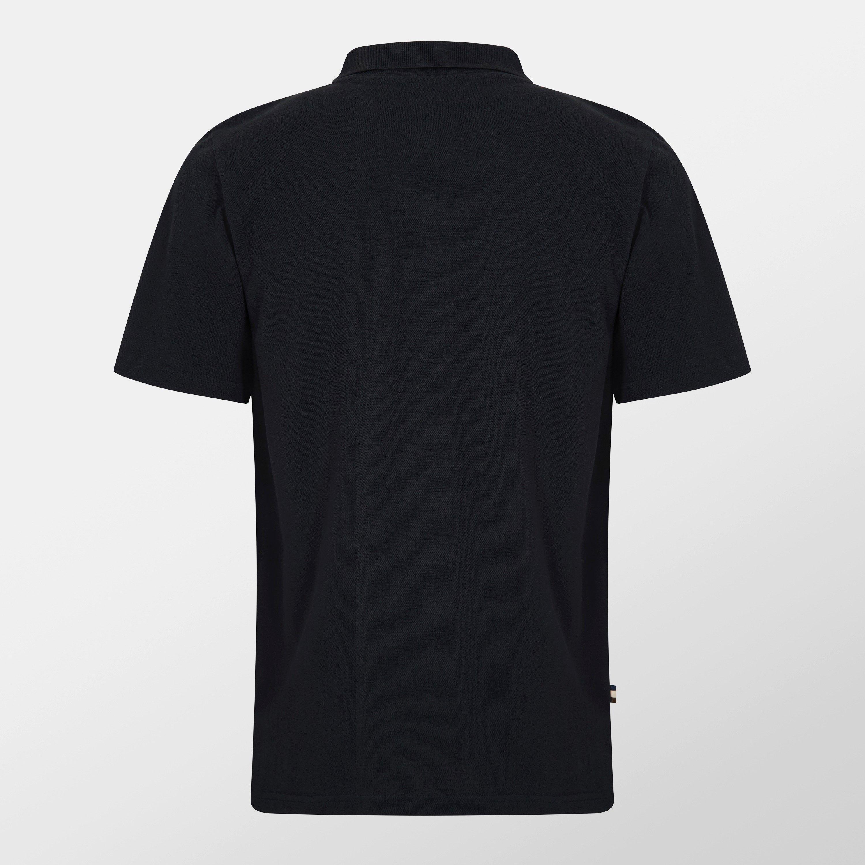 Black - Aquascutum - Men's AquAct Short-Sleeve Polo Shirt - 2