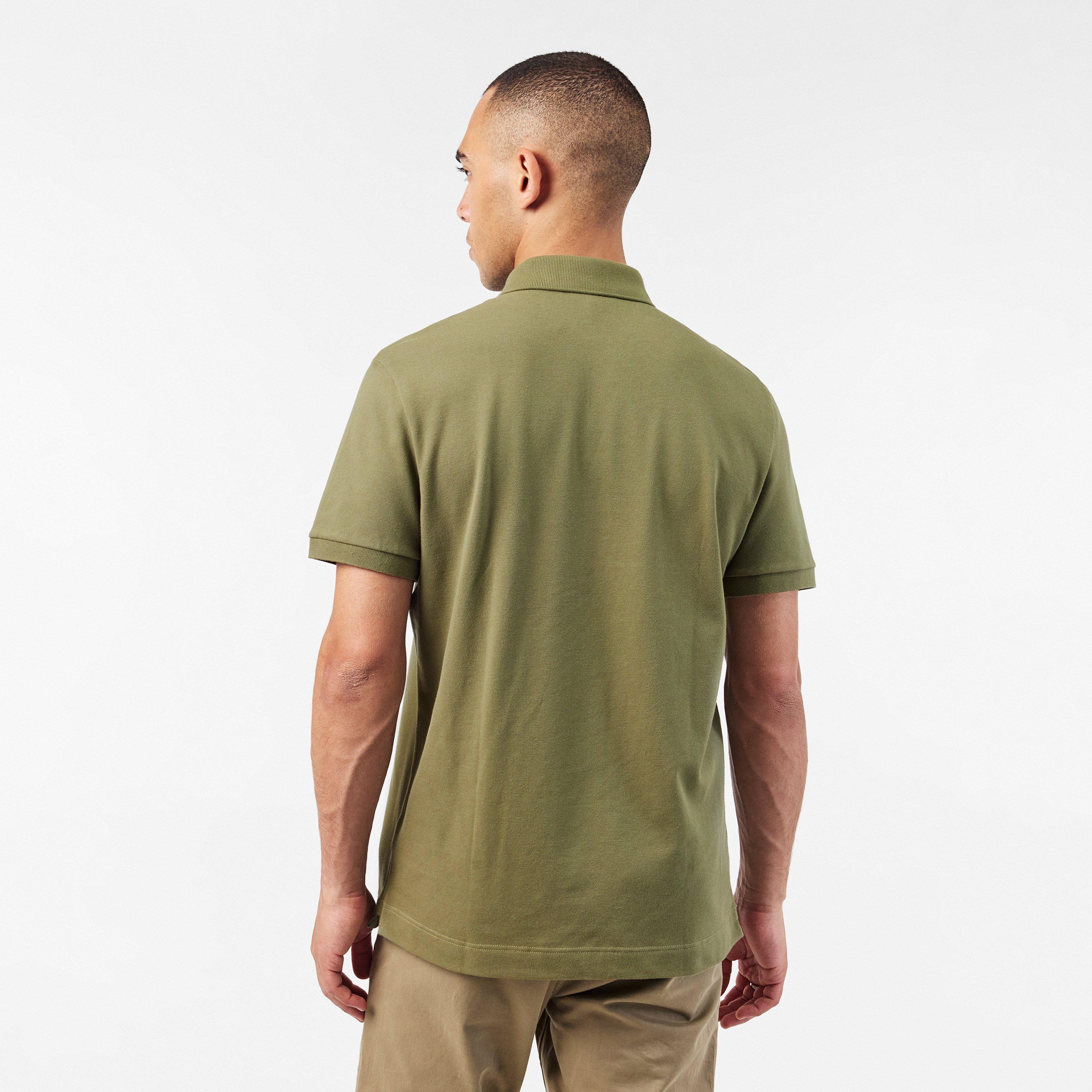 Kaki - Lacoste - Men's Paris Short-Sleeve Polo Shirt - 4