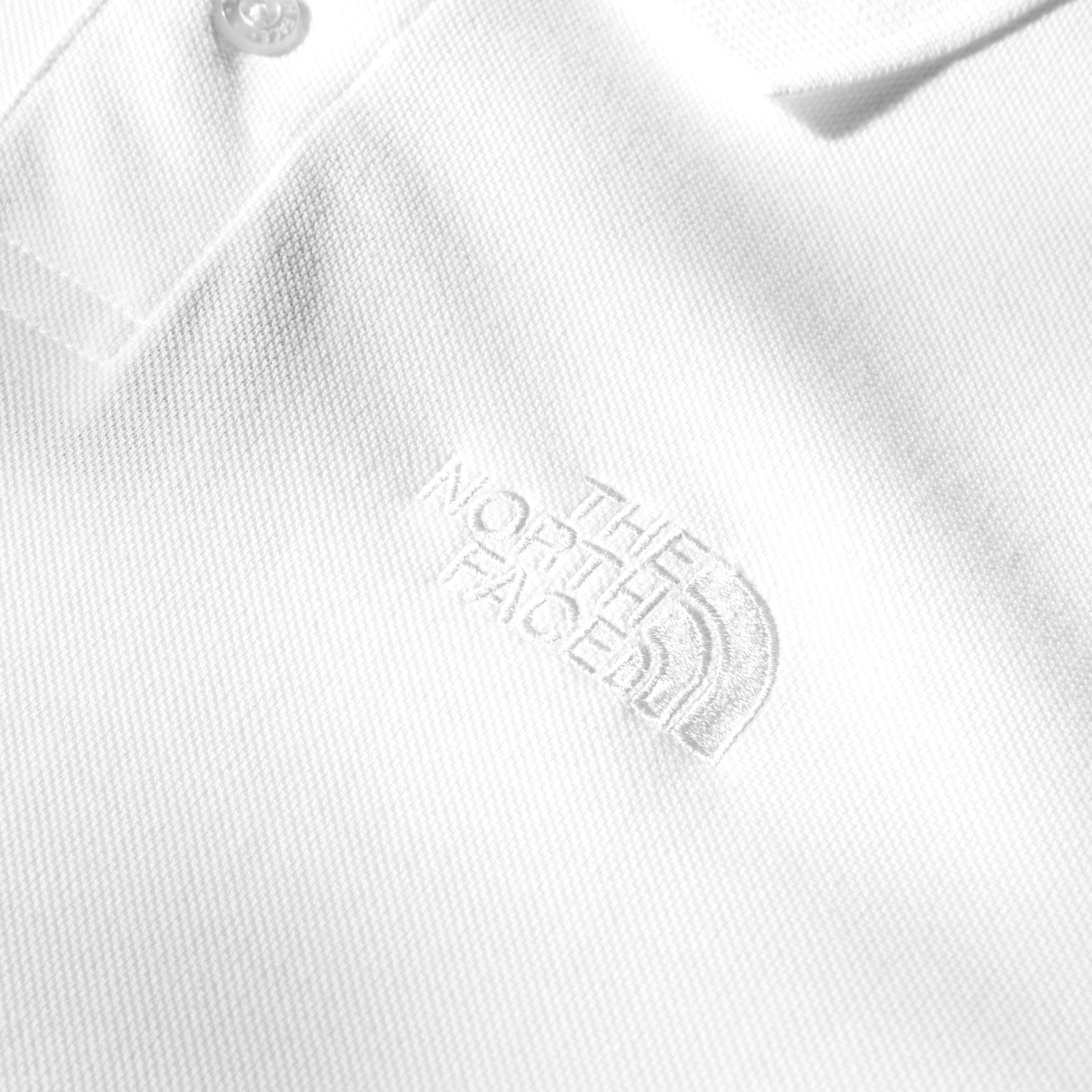 TNF White - The North Face - M Essential Regular Polo Tnf Black Shirt Mens - 3