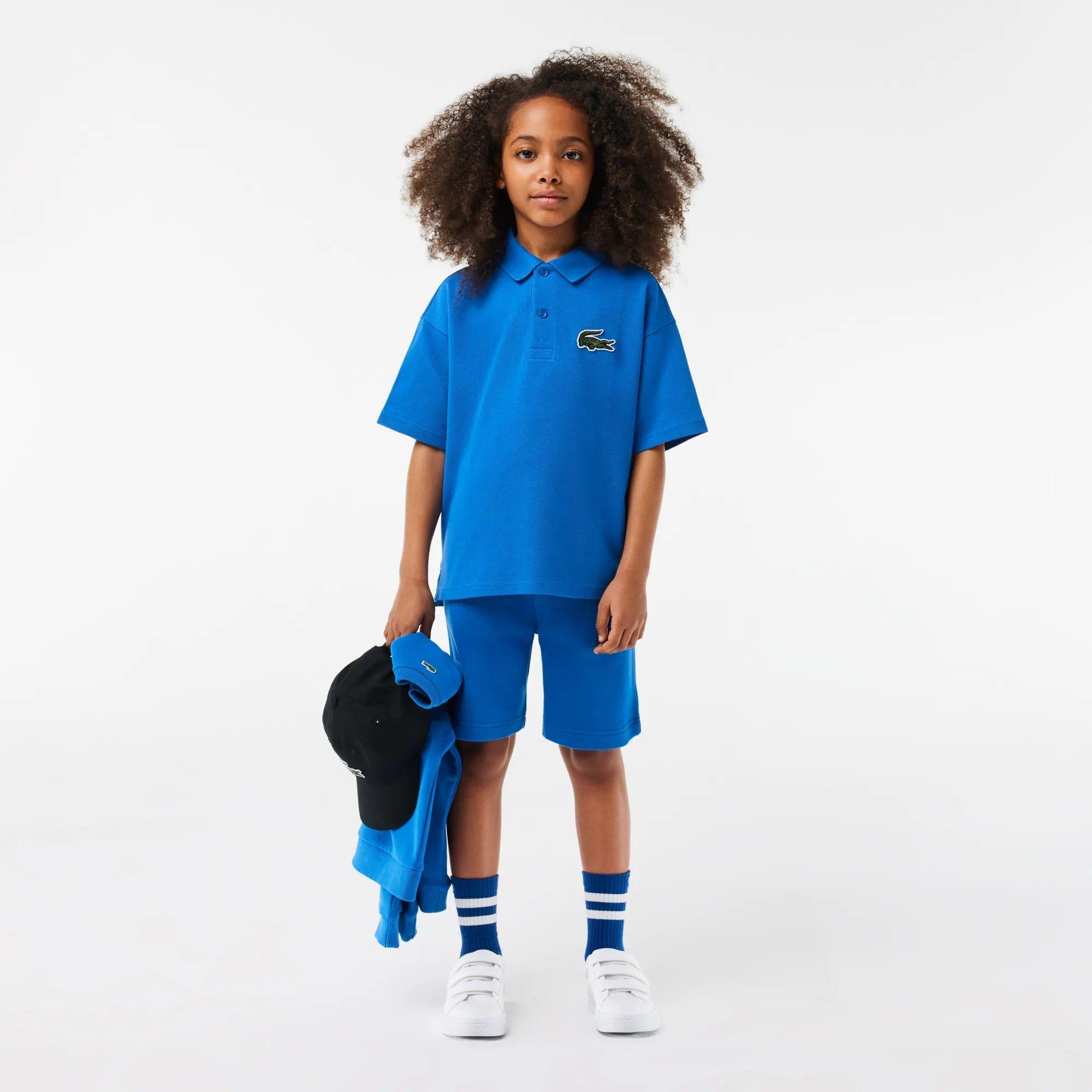 Ladigue - Lacoste - Kids' Croc Logo Short-Sleeve Polo Shirt - 1