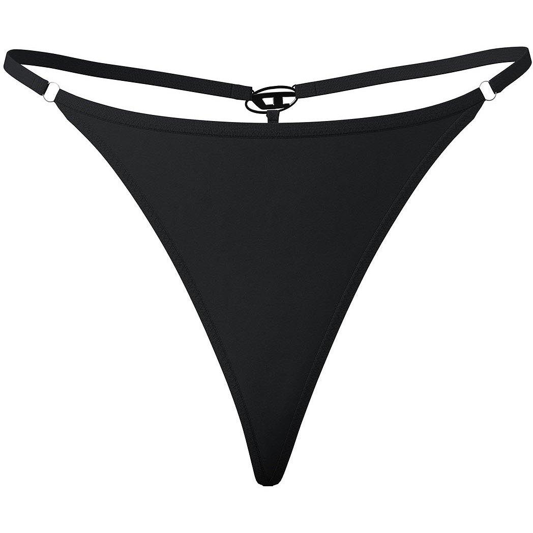 Black Black - Diesel - Women's Straight Leg Trousers - 5