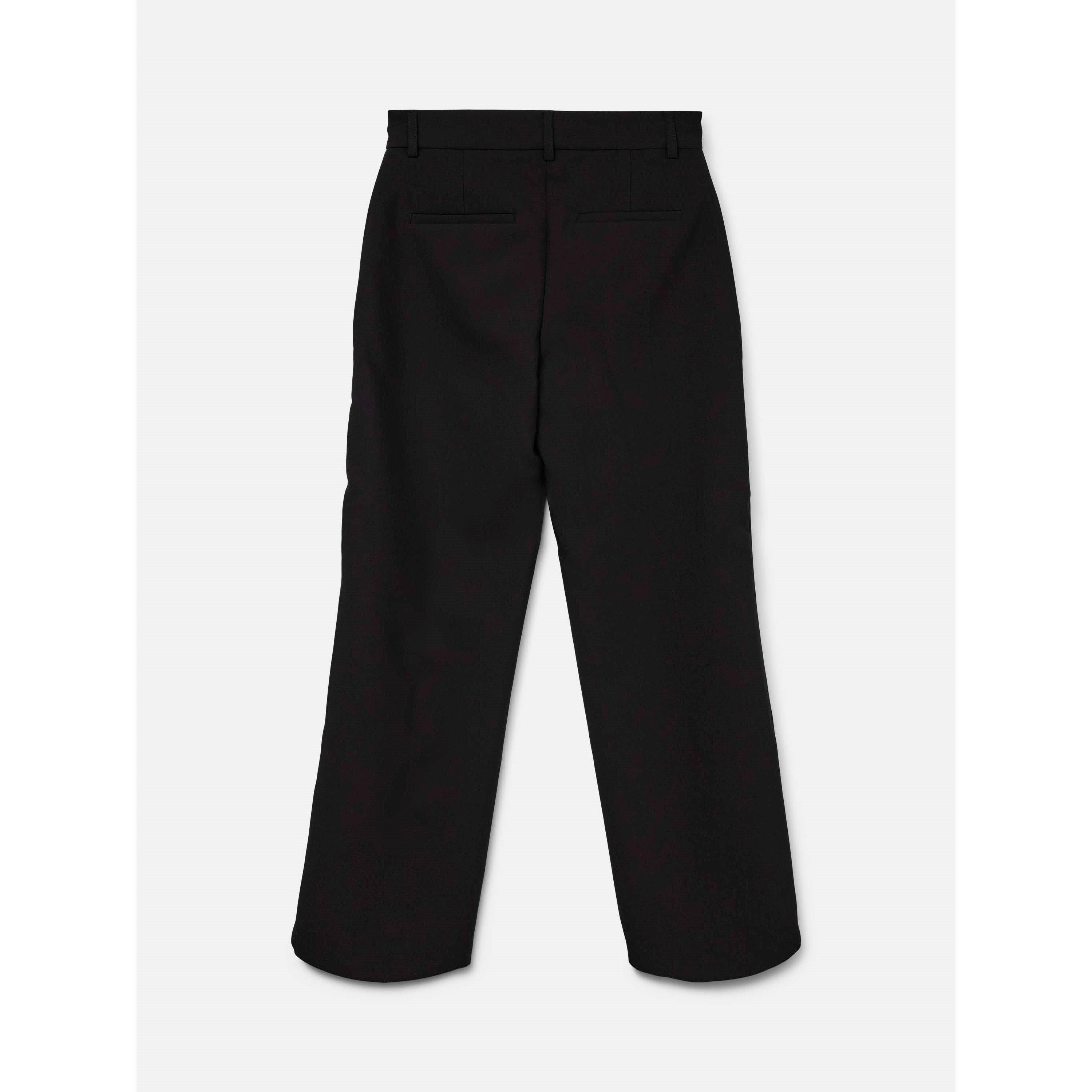 Crna - Vero Moda - Straight Leg Trousers - 2