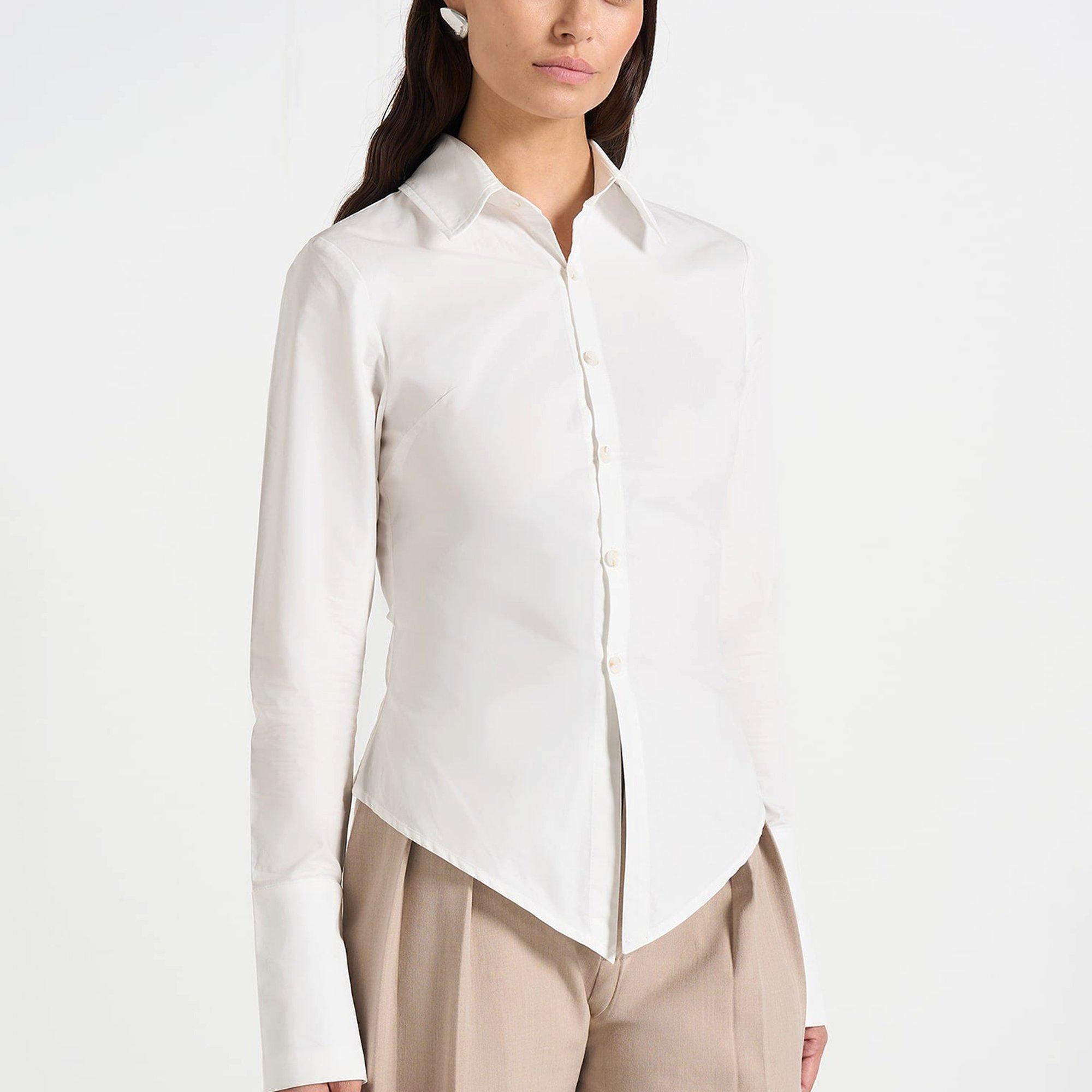 White - Maniere De Voir - Maniere Sonia Shirt Ld63 - 2