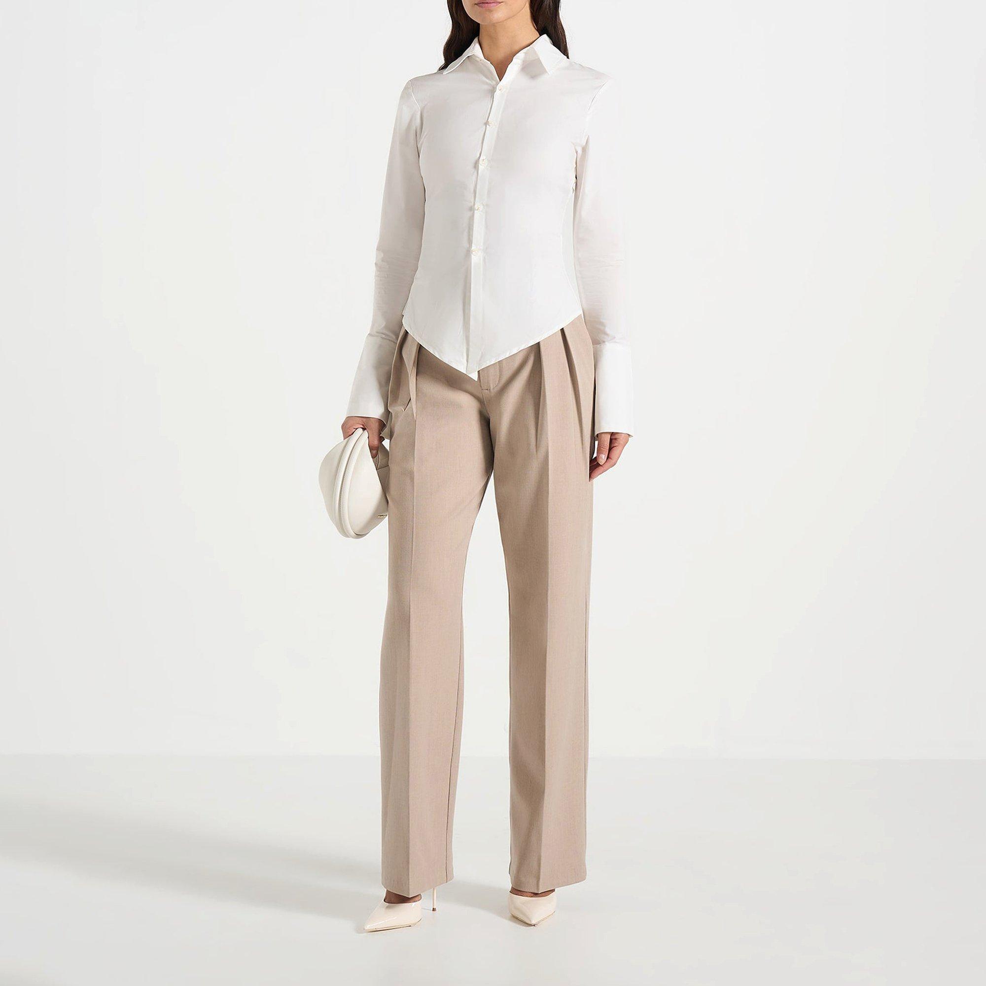 White - Maniere De Voir - Maniere Sonia Shirt Ld63 - 3