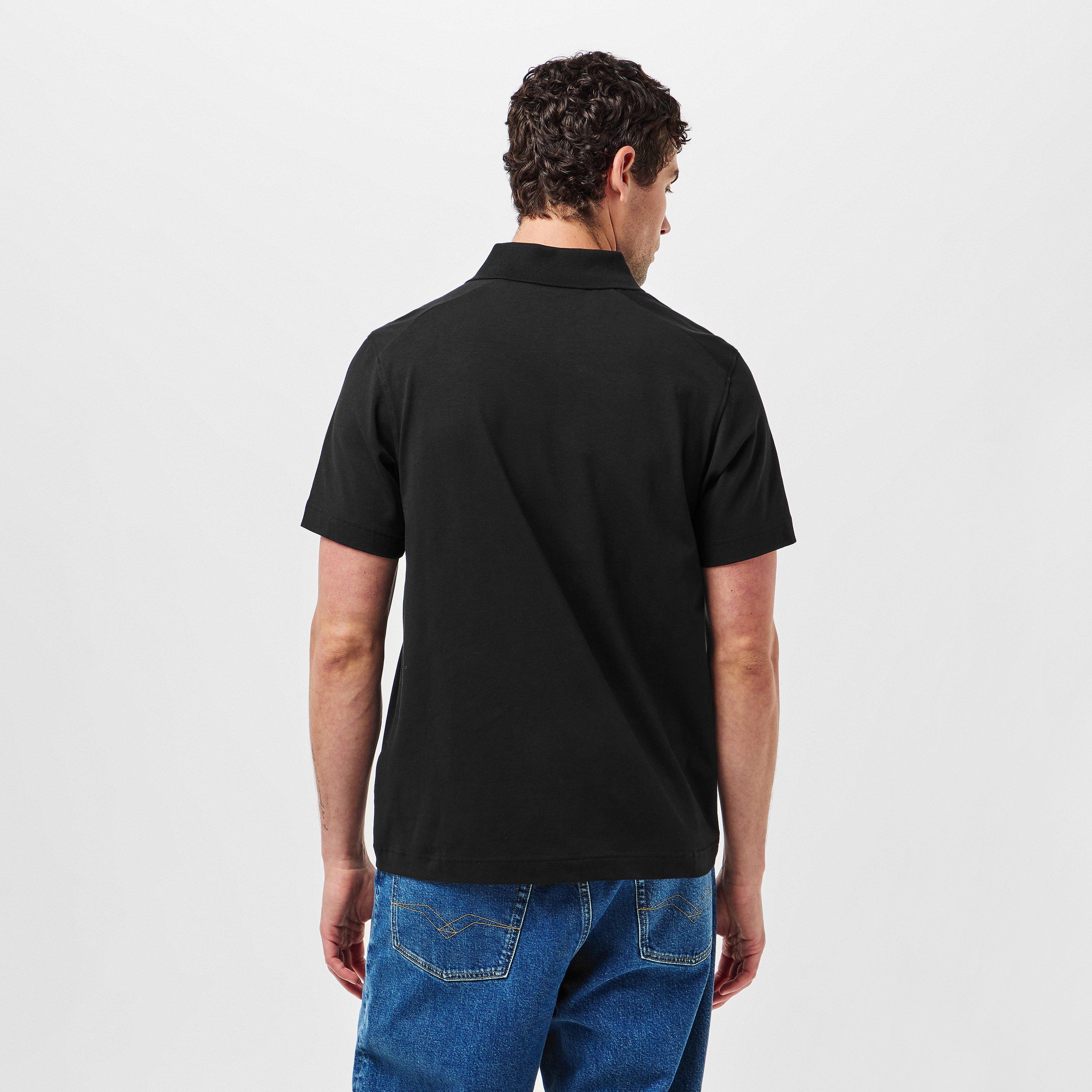 Black - Belstaff - Men's Short-Sleeve Polos - 4