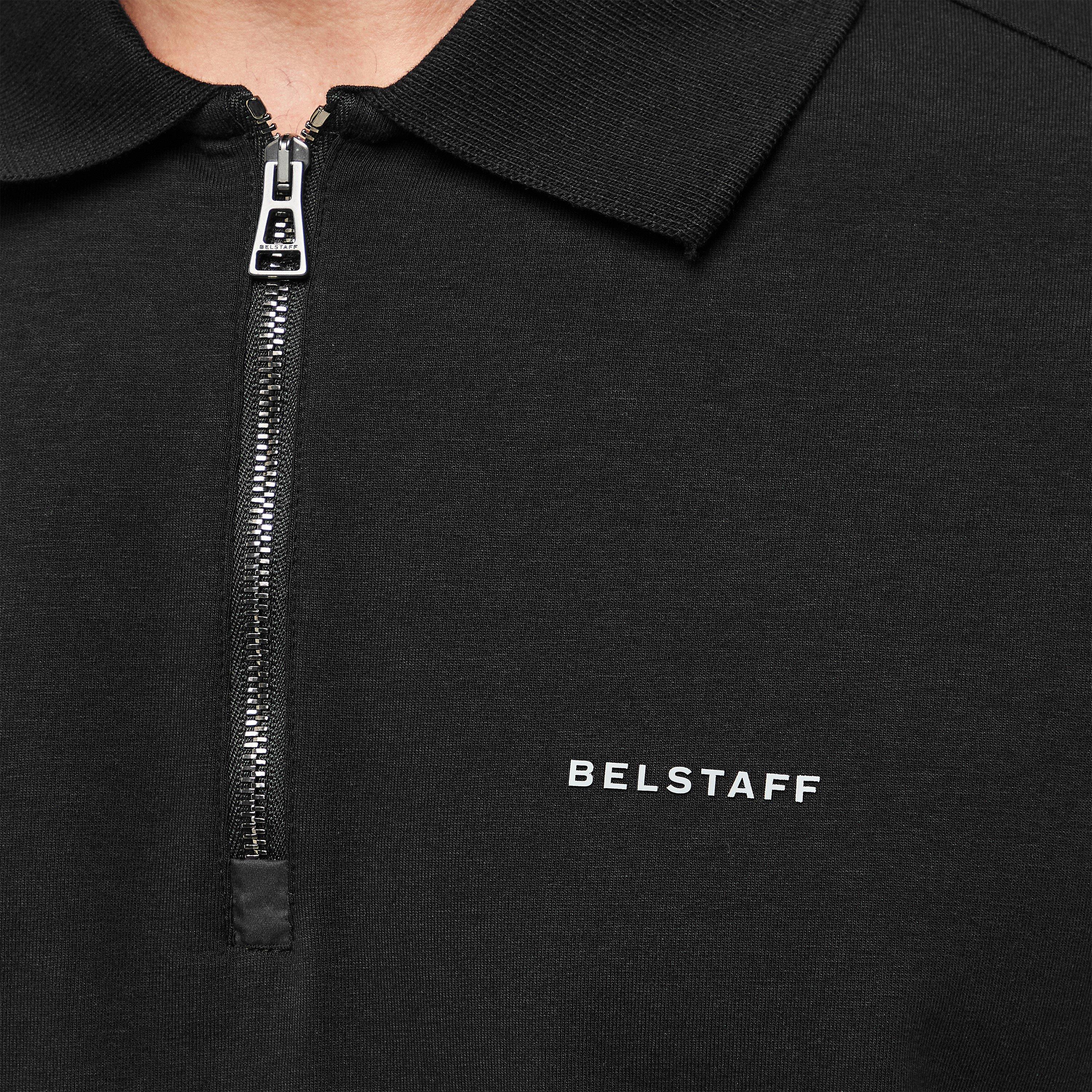 Black - Belstaff - Men's Short-Sleeve Polos - 5