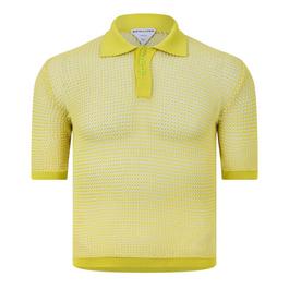 Bottega Veneta BV Fishnet Polo Sn99