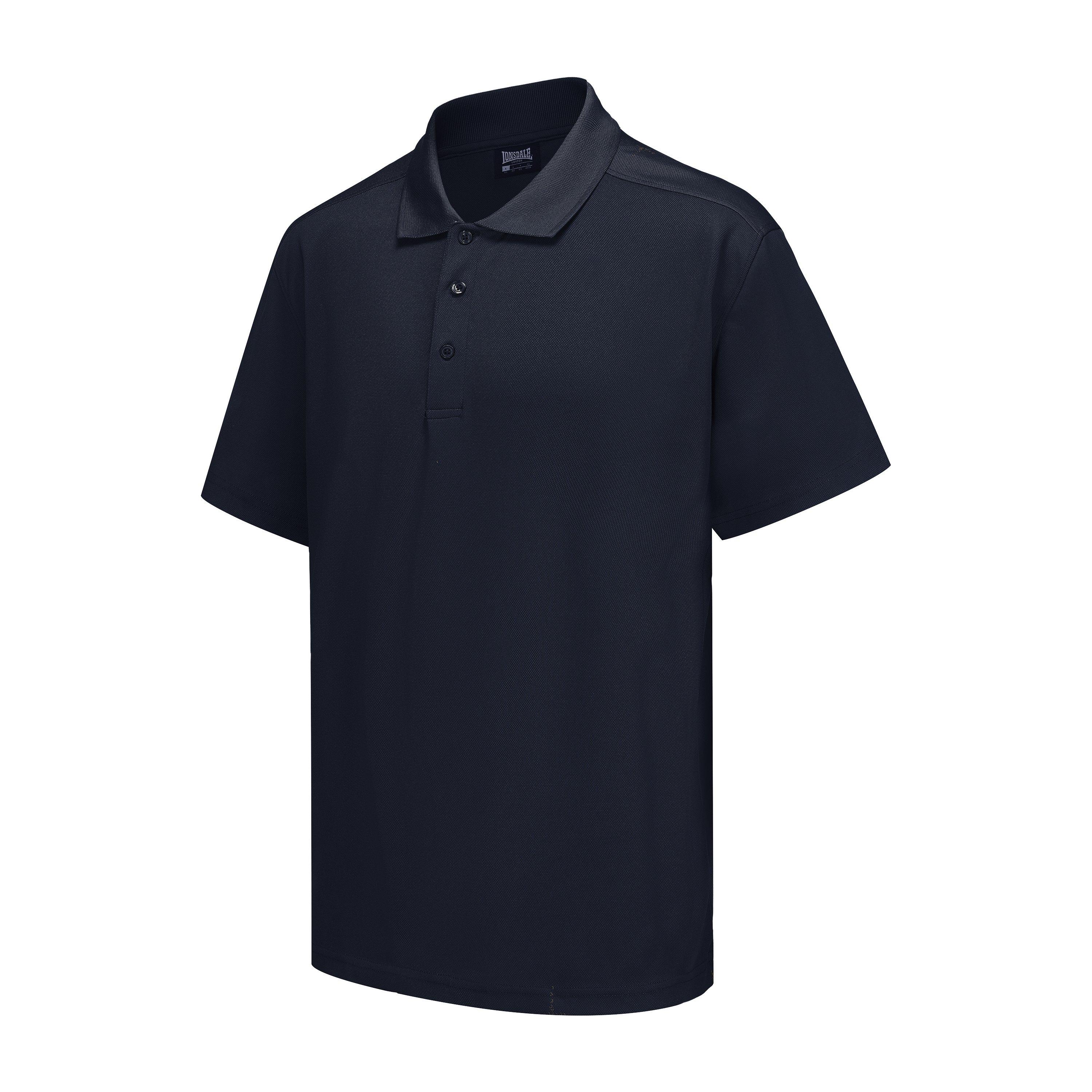 Dark Navy - Lonsdale - Polo Shirt Mens - 2