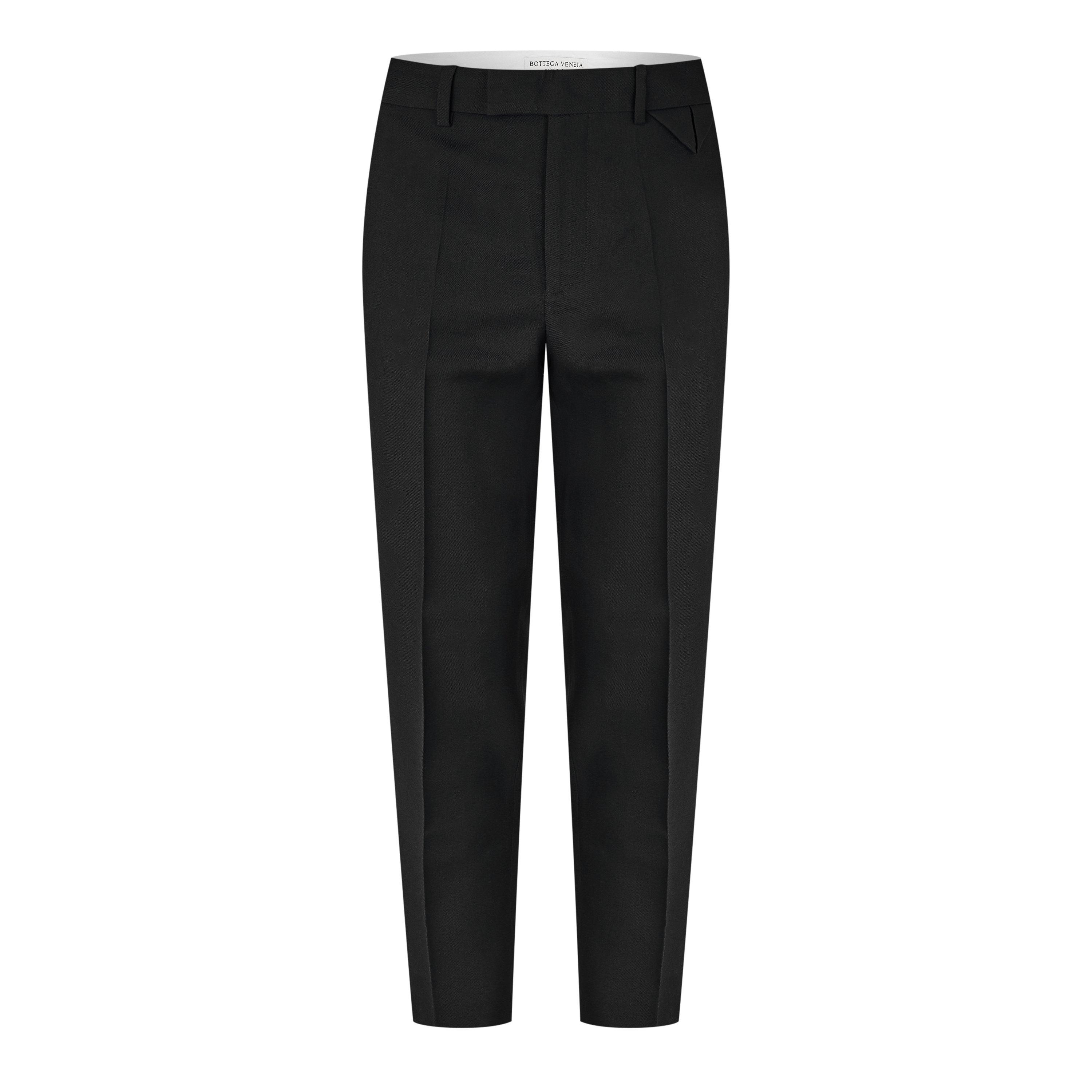 Bottega Veneta Women's Straight Leg Trousers - Nero - Size 8 (40)
