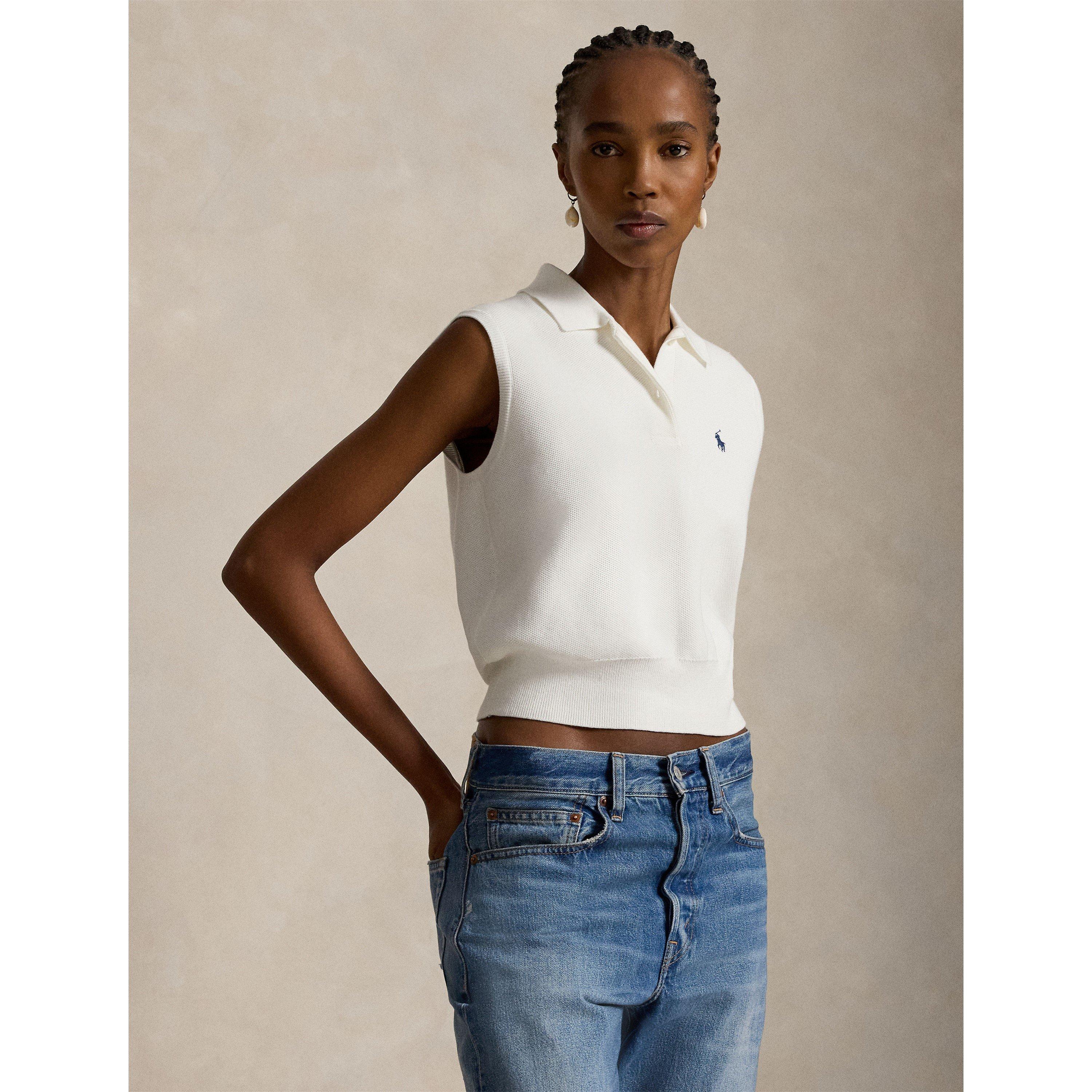 WHITE - Polo Ralph Lauren - Women's Short Sleeve Shirt - 3