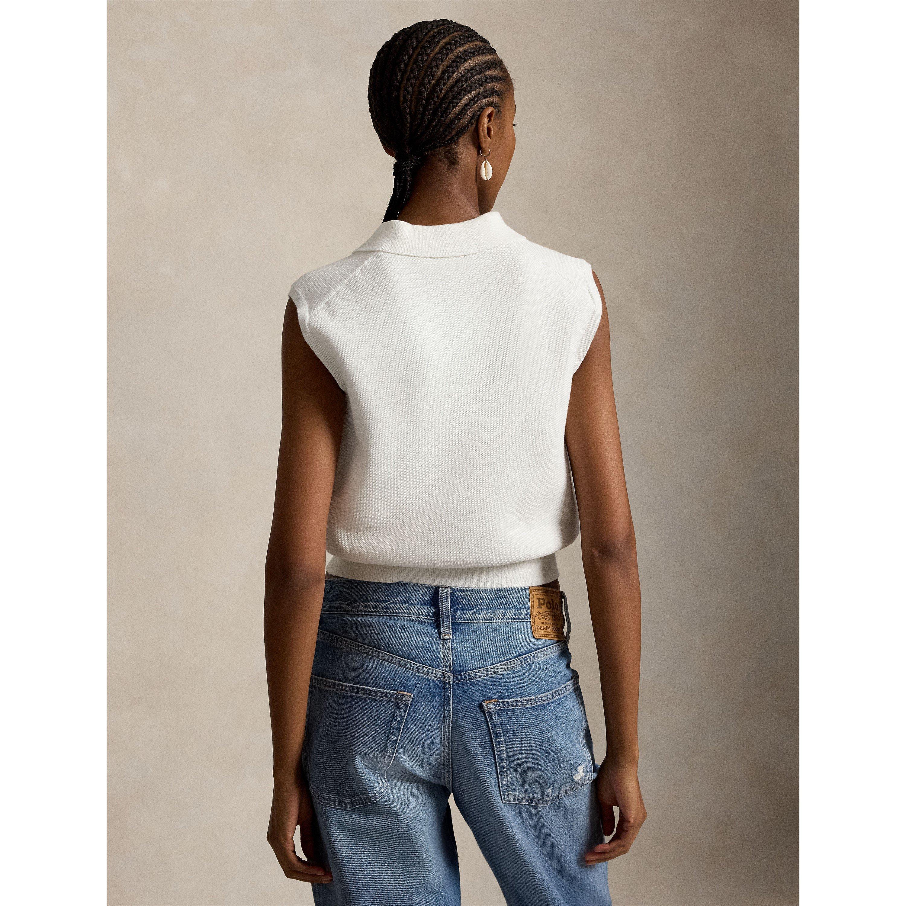 WHITE - Polo Ralph Lauren - Women's Short Sleeve Shirt - 4